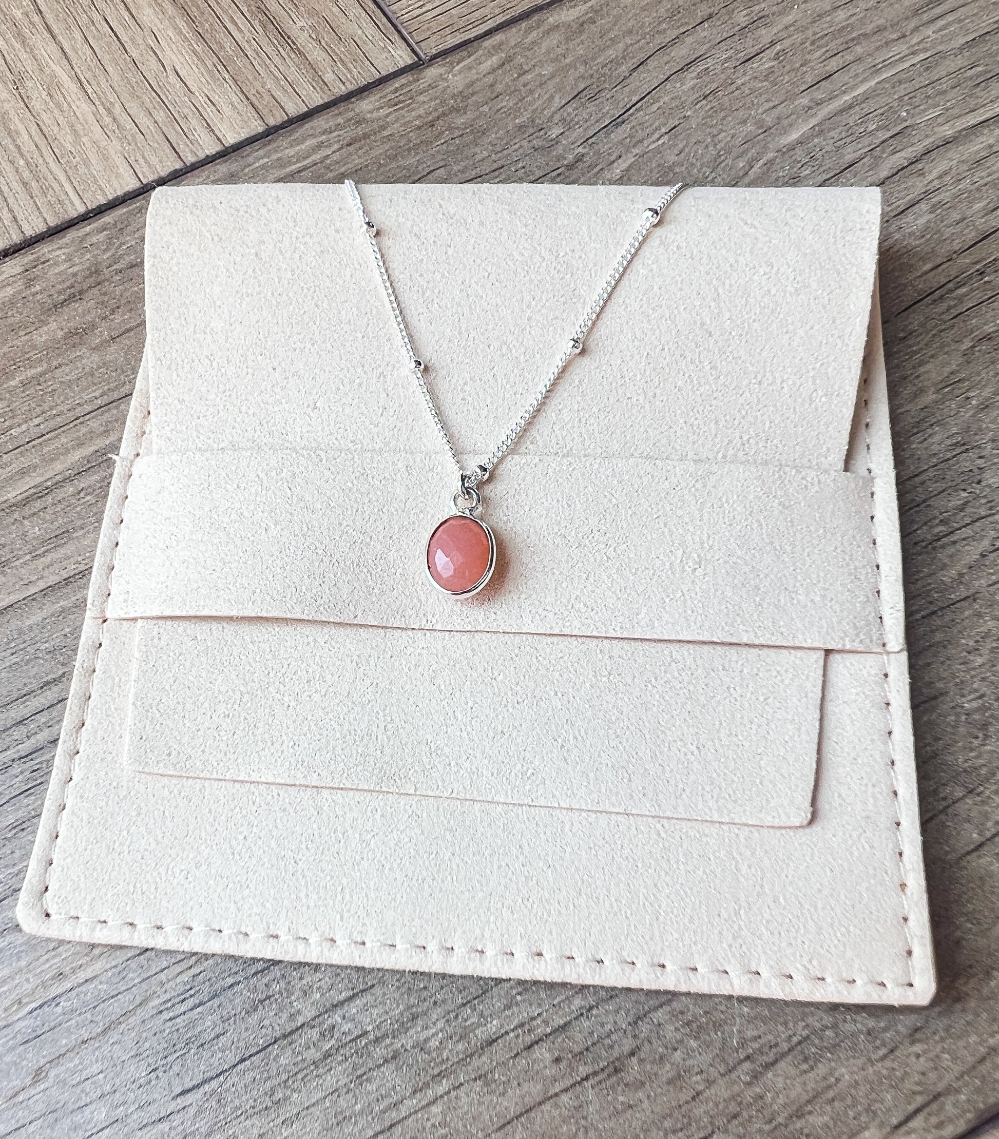 Pink Opal Necklace