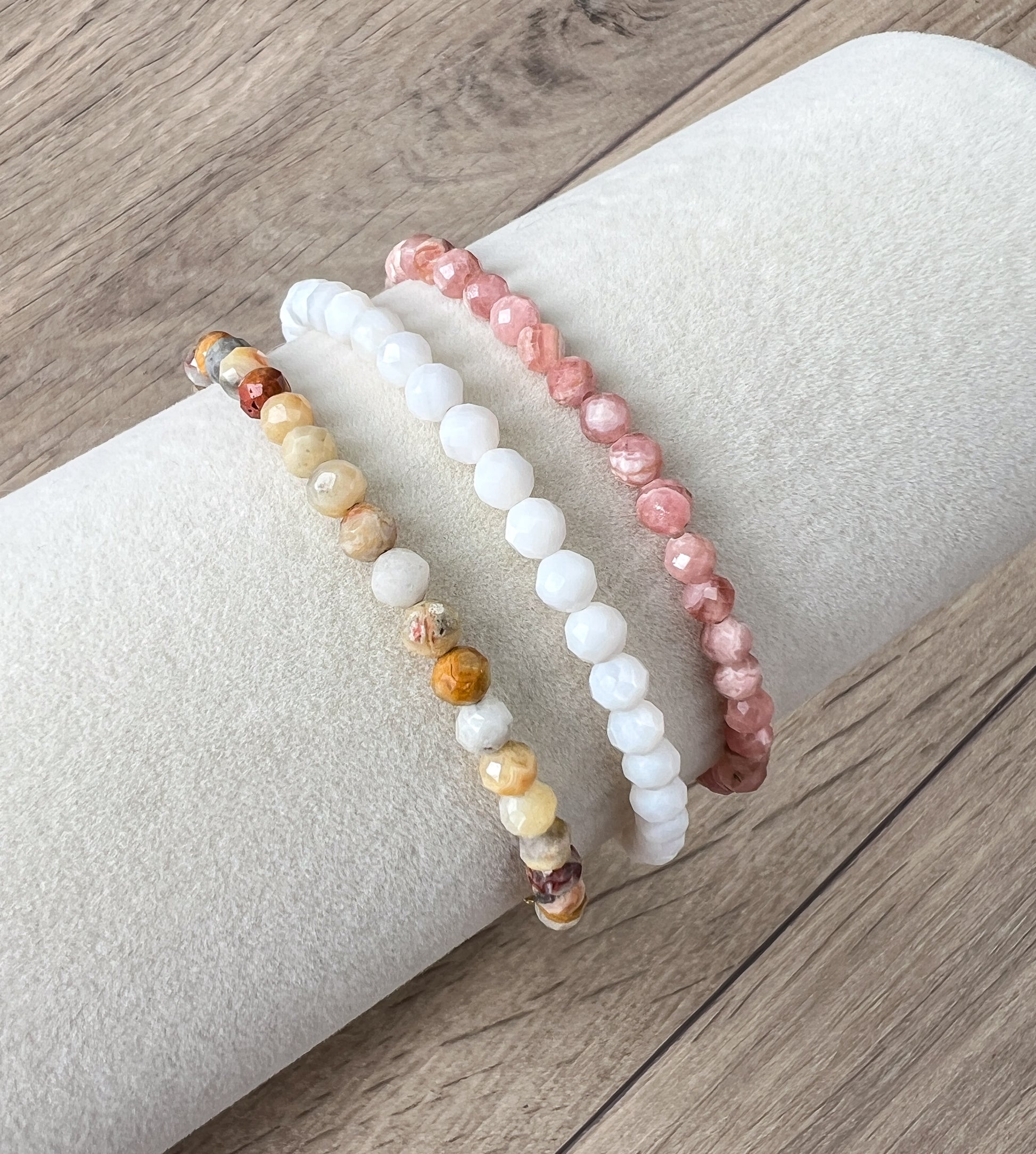 Crazy Lace Agate Bracelet