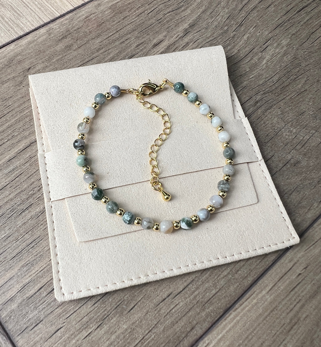 Tree Agate Bracelet