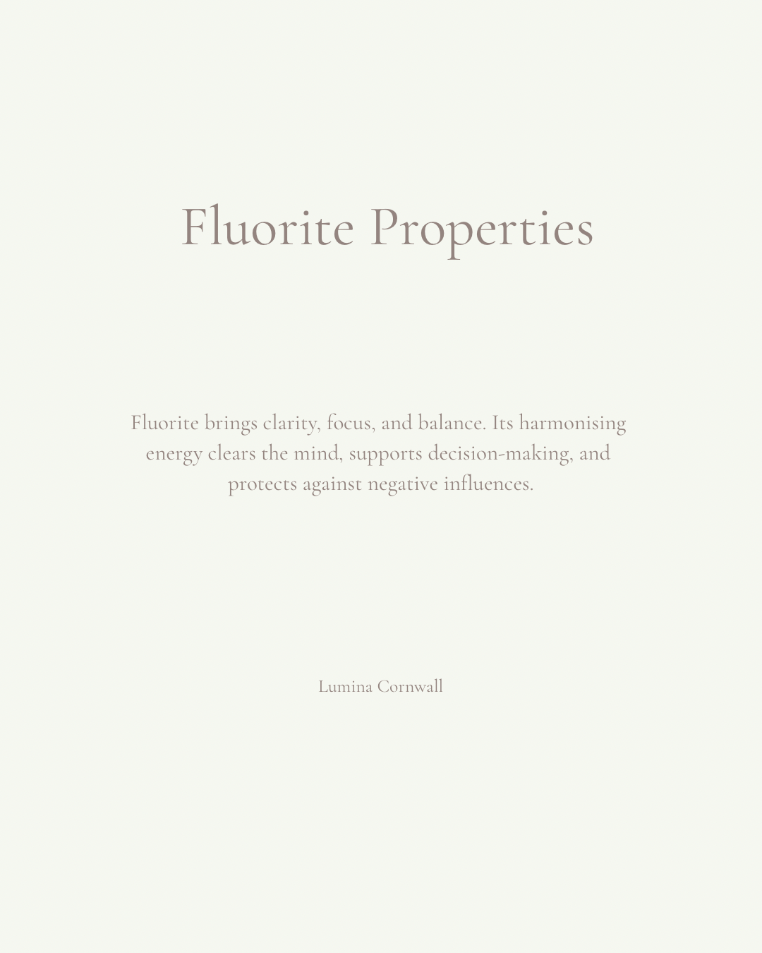 Fluorite Stretch Ring