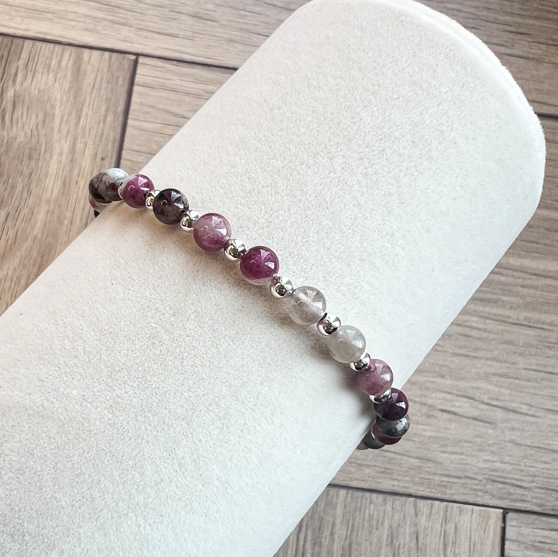 Plum Tourmaline Bracelet