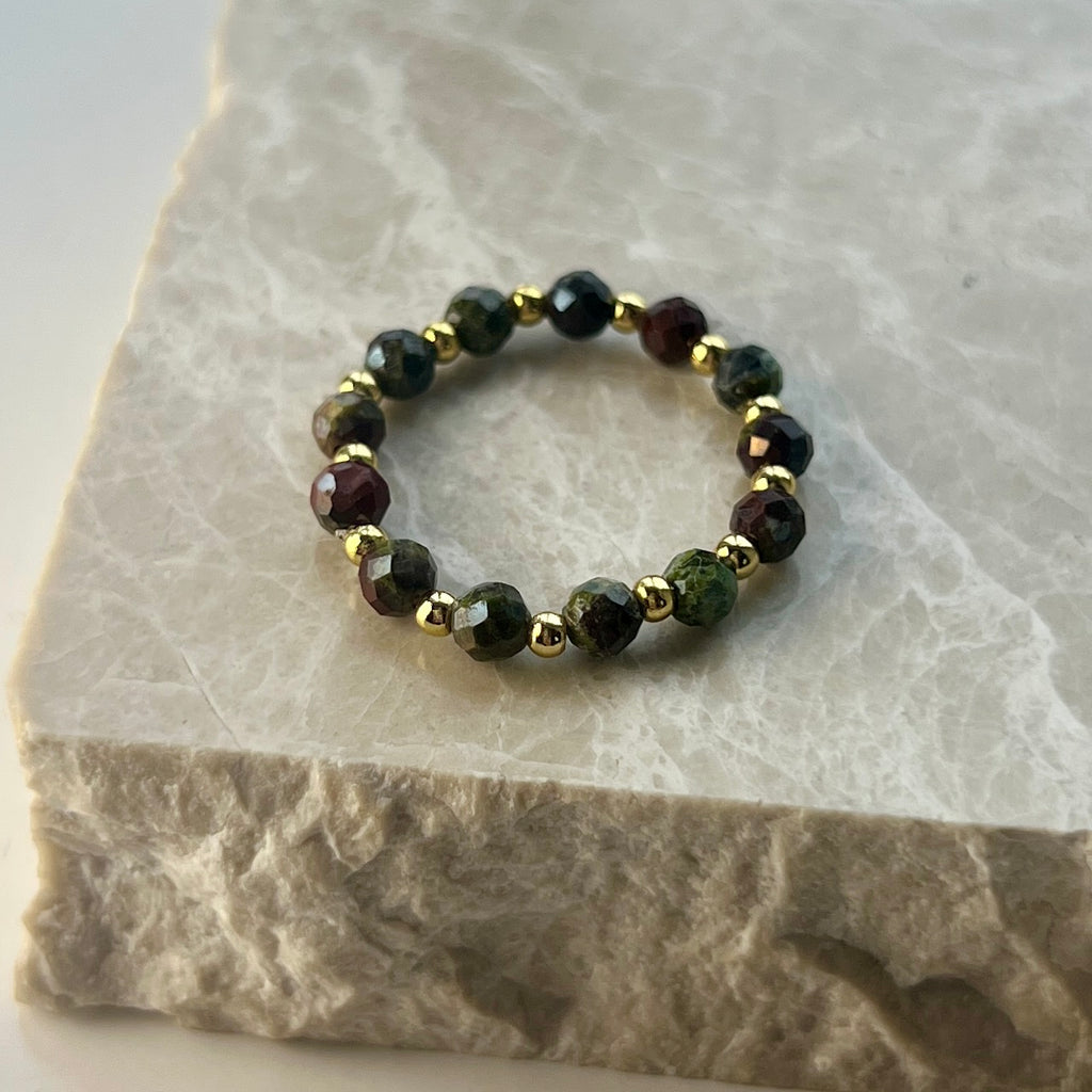 Dragon Bloodstone Ring