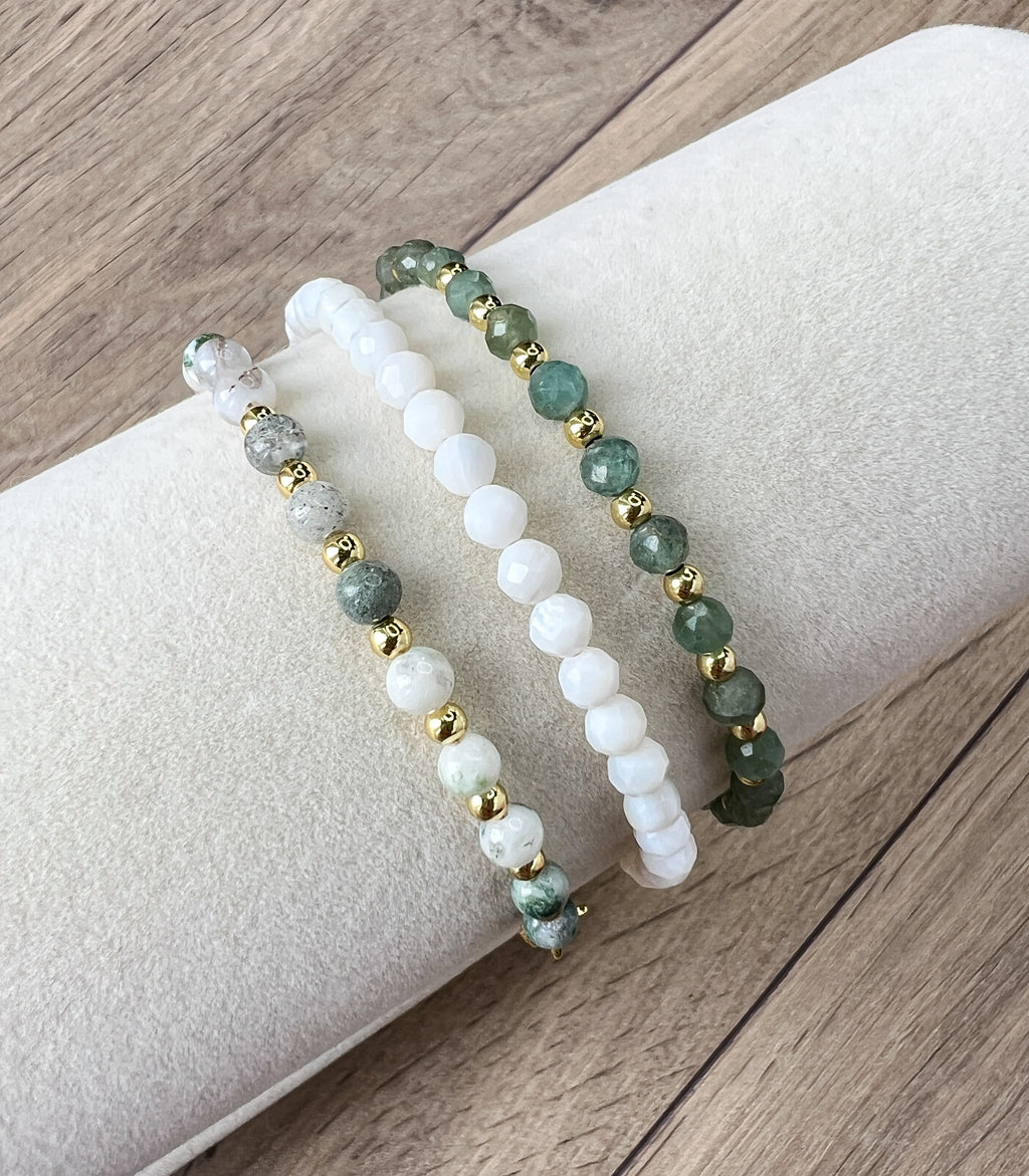 Tree Agate Bracelet