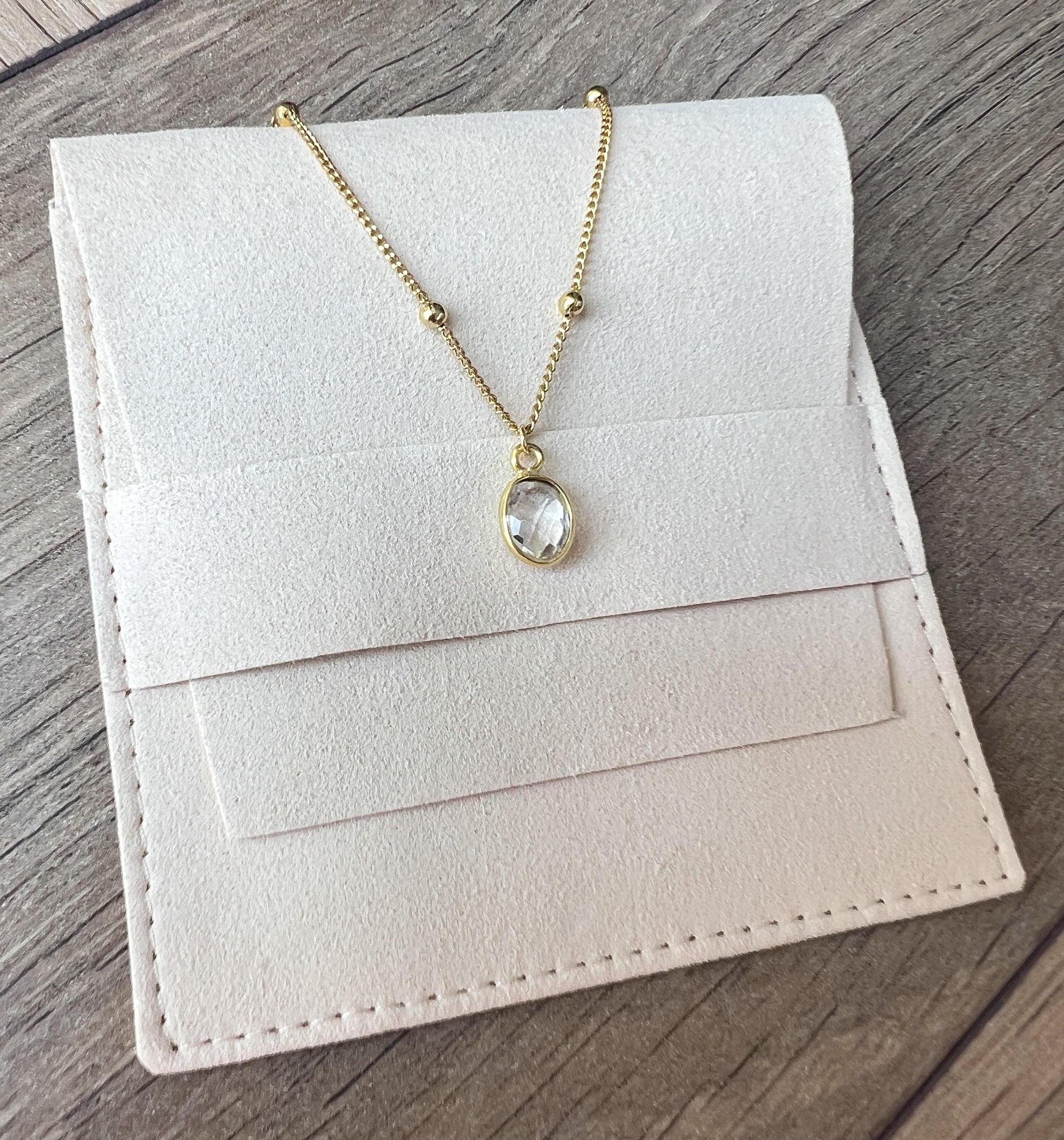 Clear Quartz Necklace