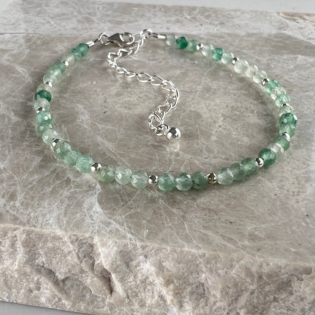 Green Aventurine Dainty Bracelet