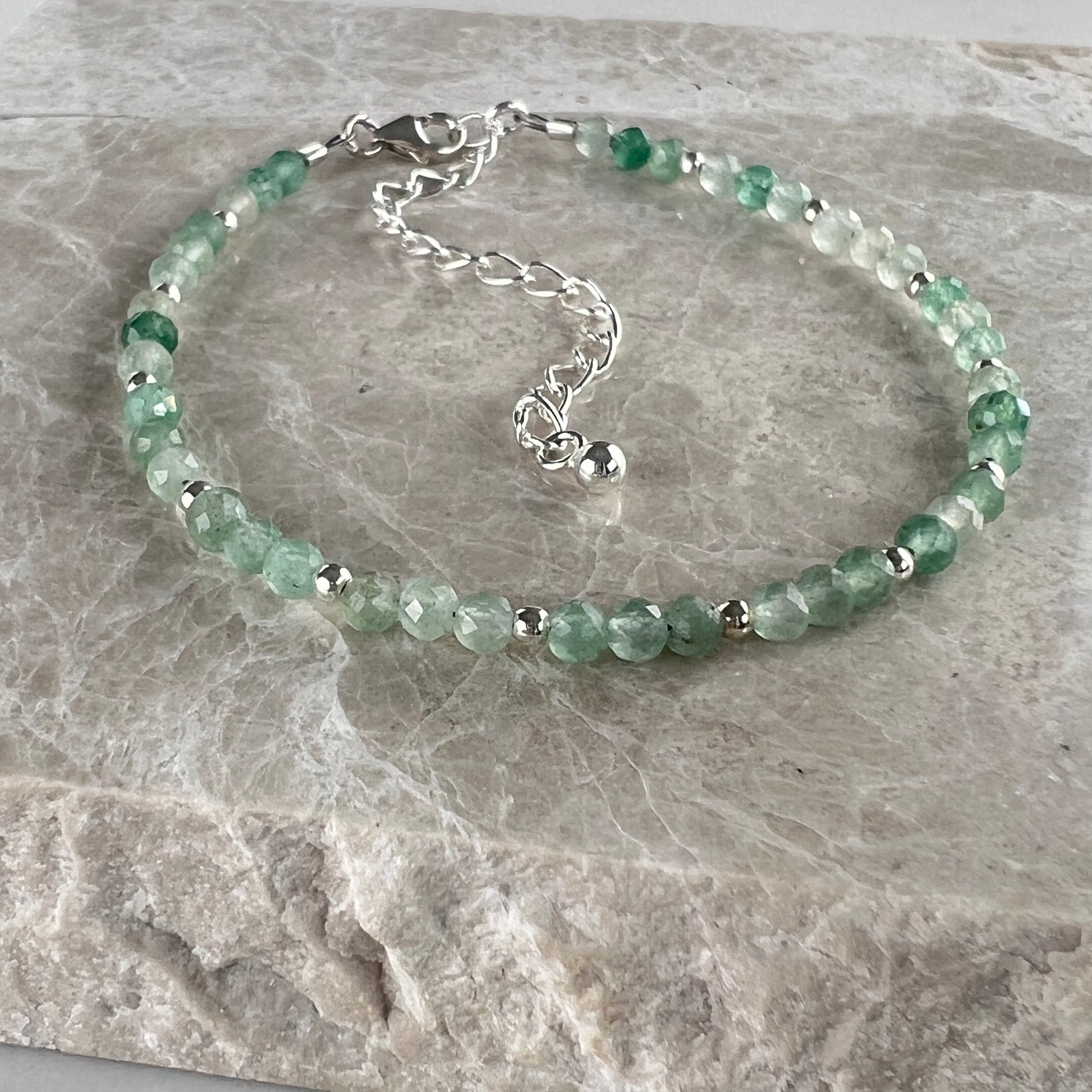Green Aventurine Dainty Bracelet