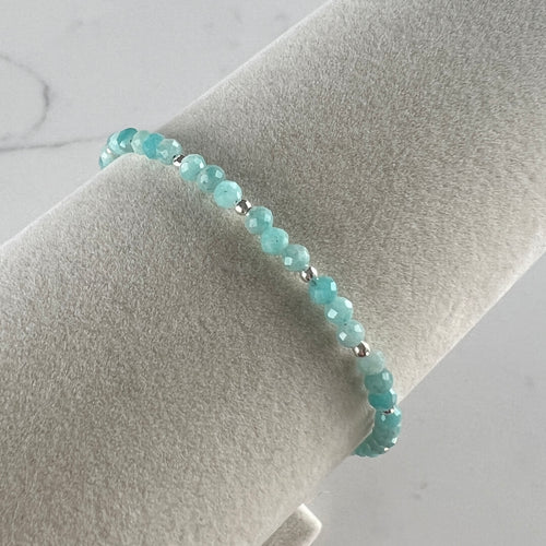 Amazonite Dainty Bracelet