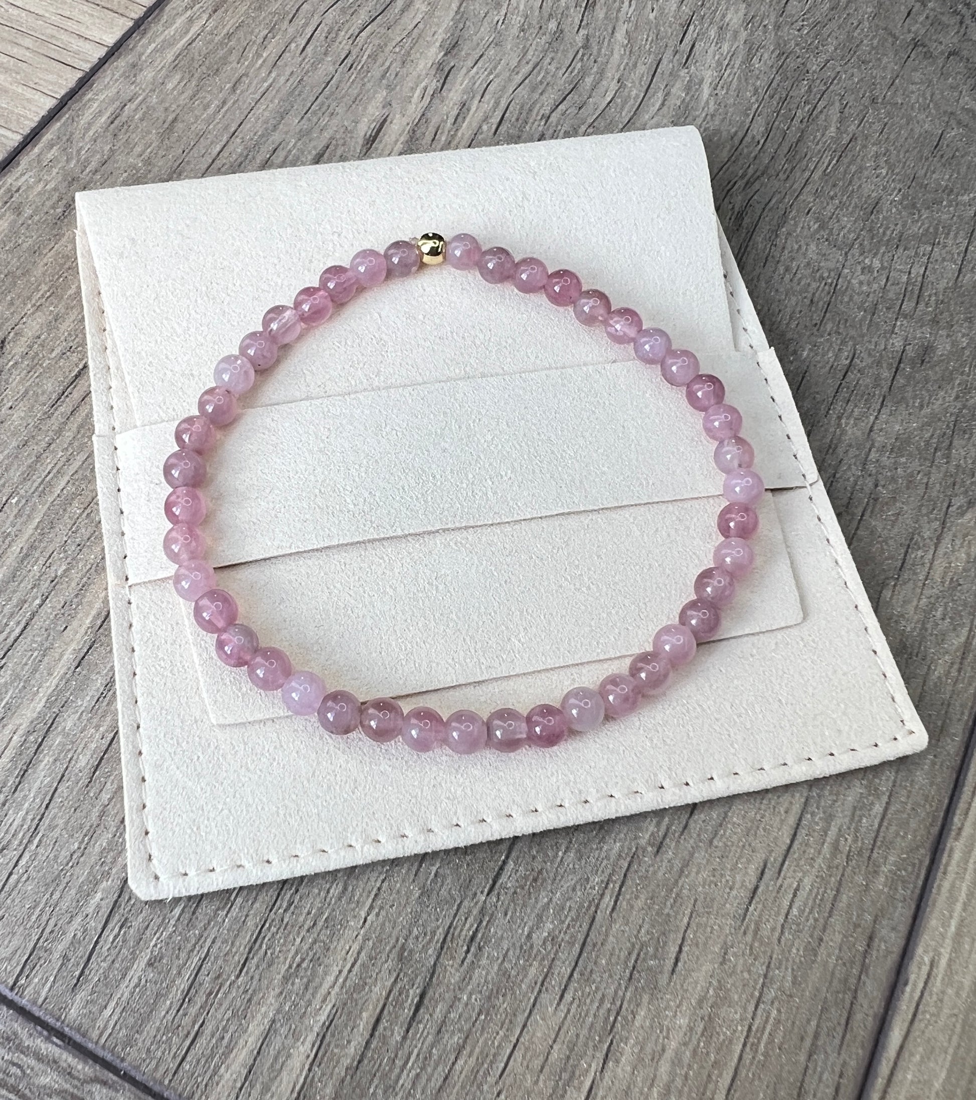 Madagascar Rose Quartz Stretch Bracelet