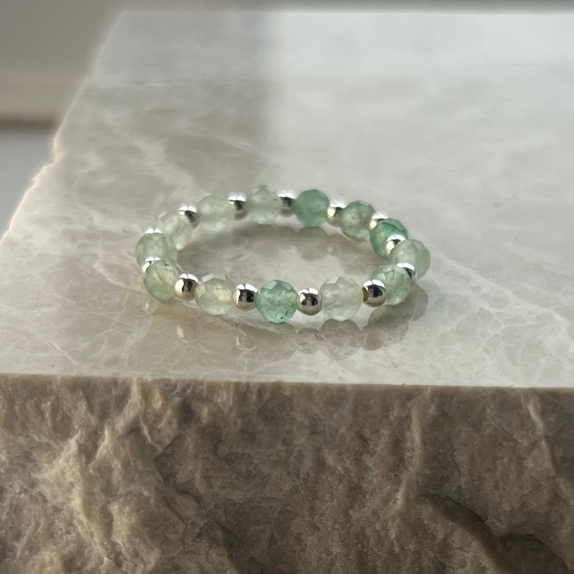 Green Aventurine Ring