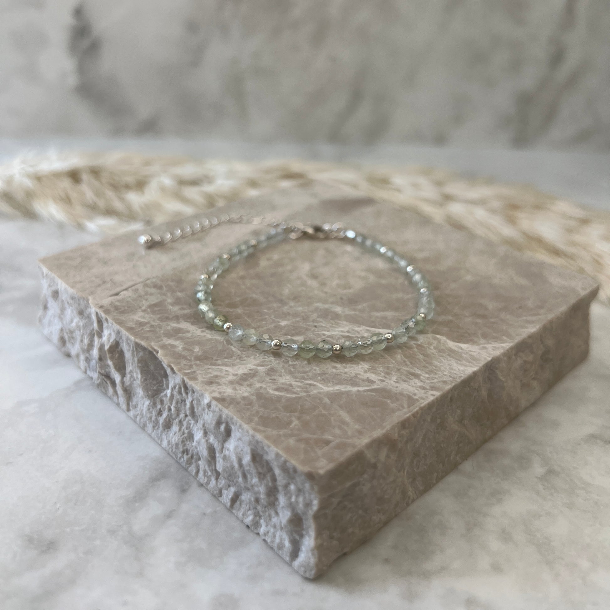Prehnite Bracelet