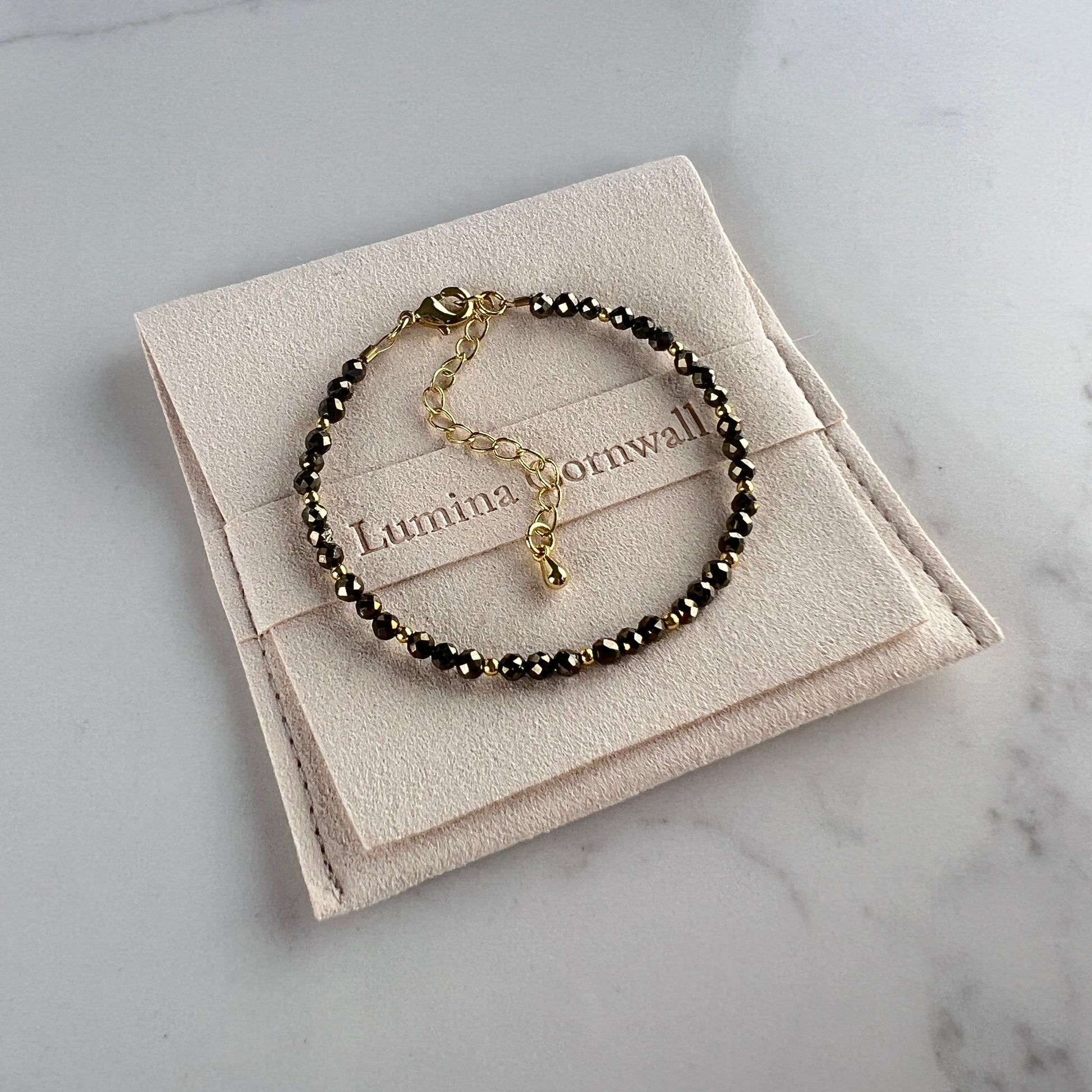 Pyrite Dainty Bracelet