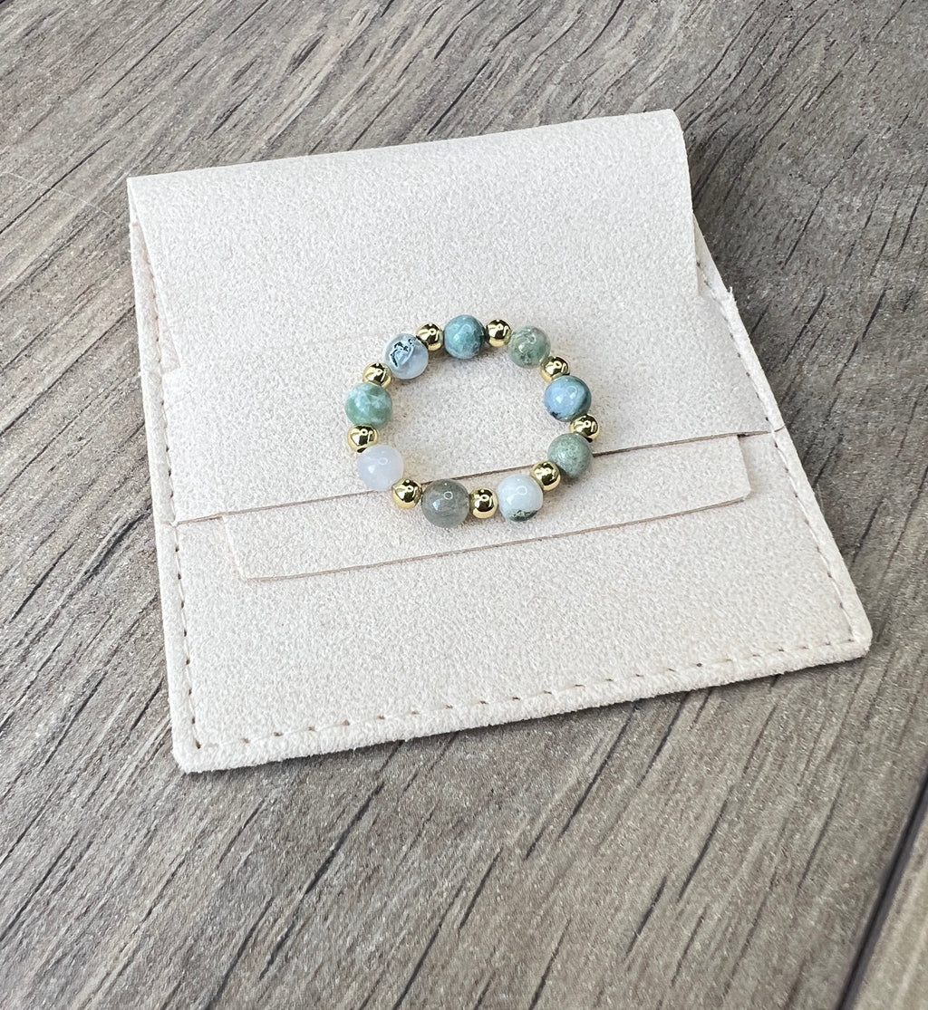 Tree Agate Ring