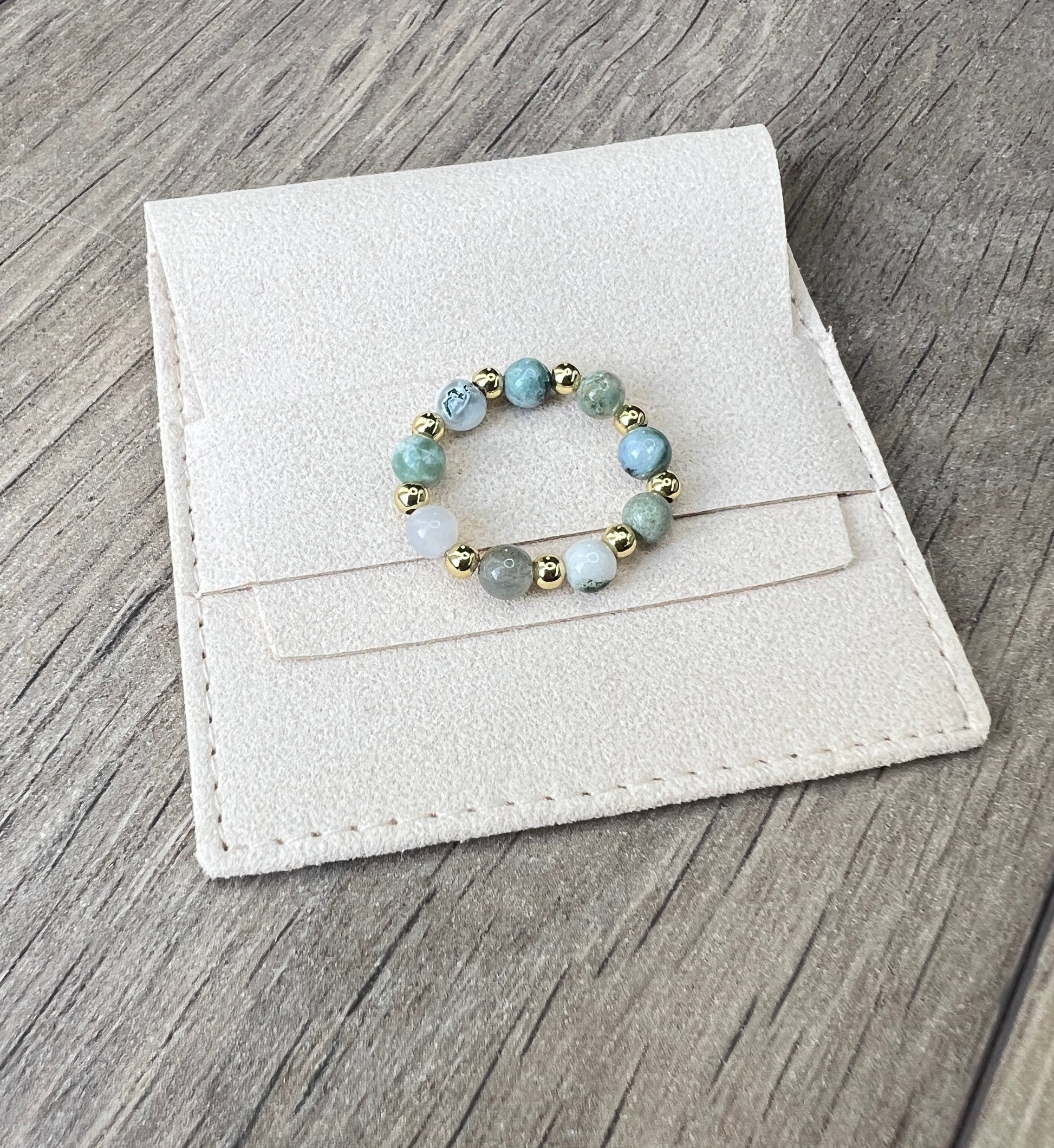 Tree Agate Ring