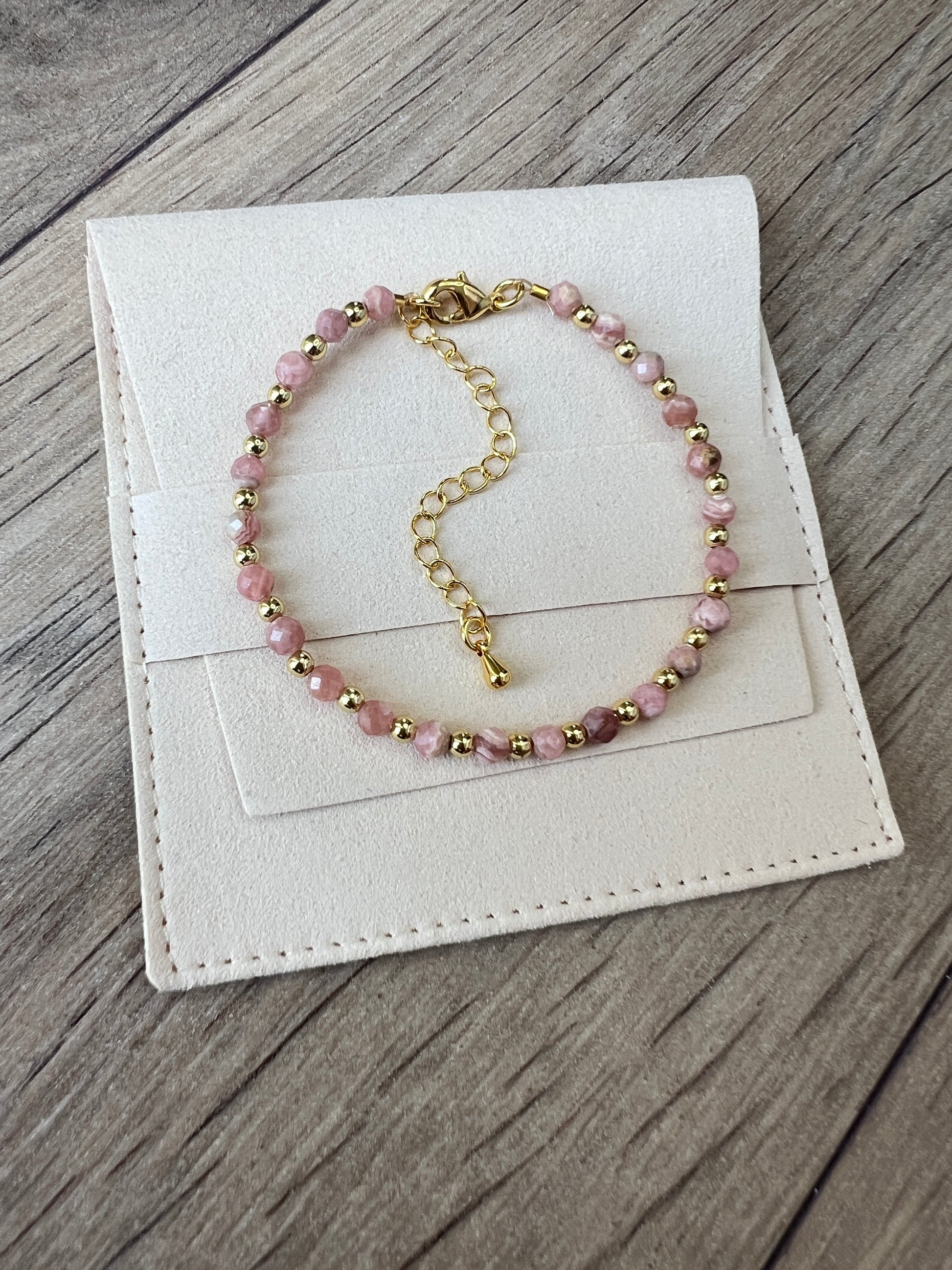 Rhodochrosite Bracelet (Rare)