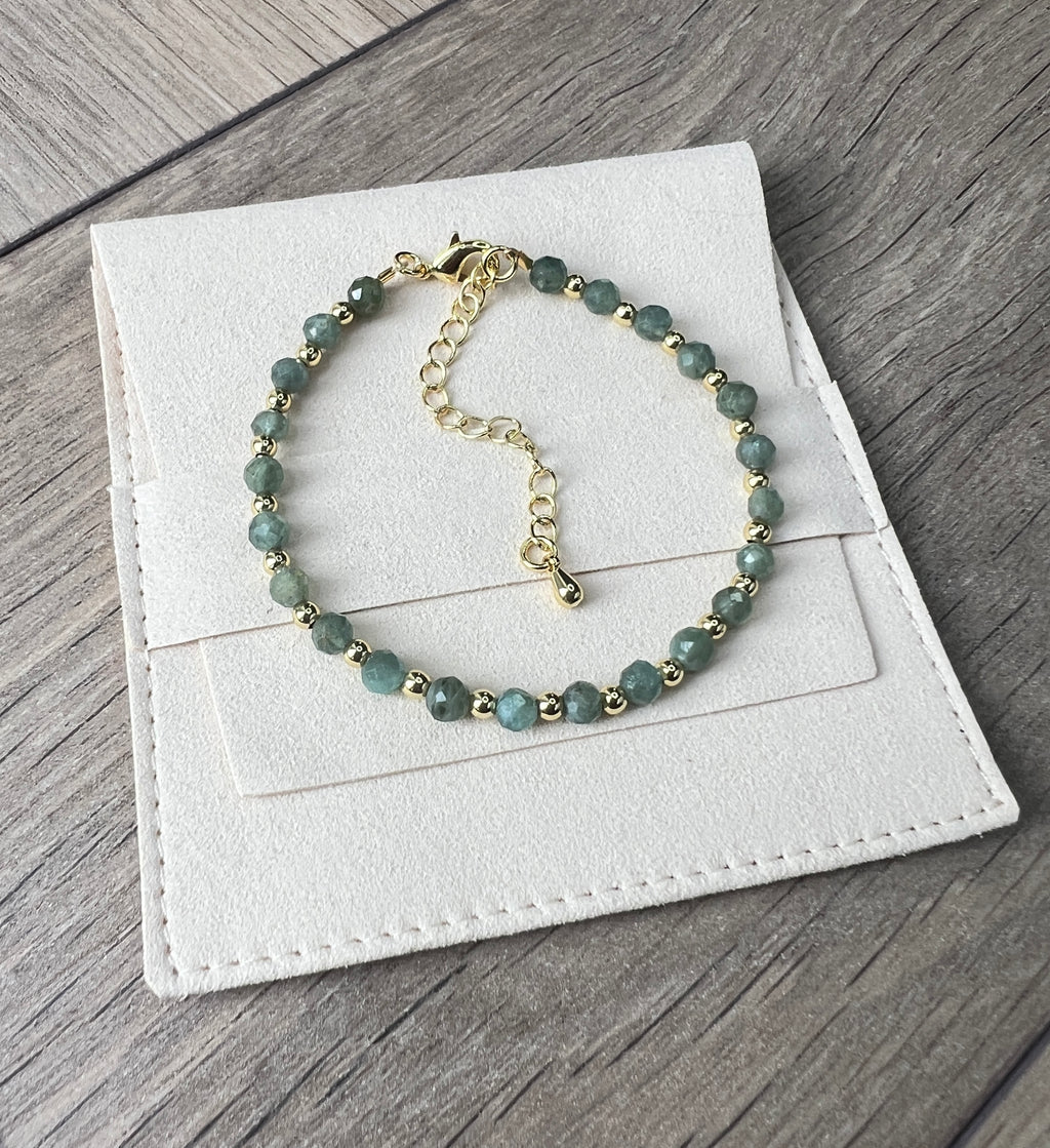 Green Apatite Bracelet