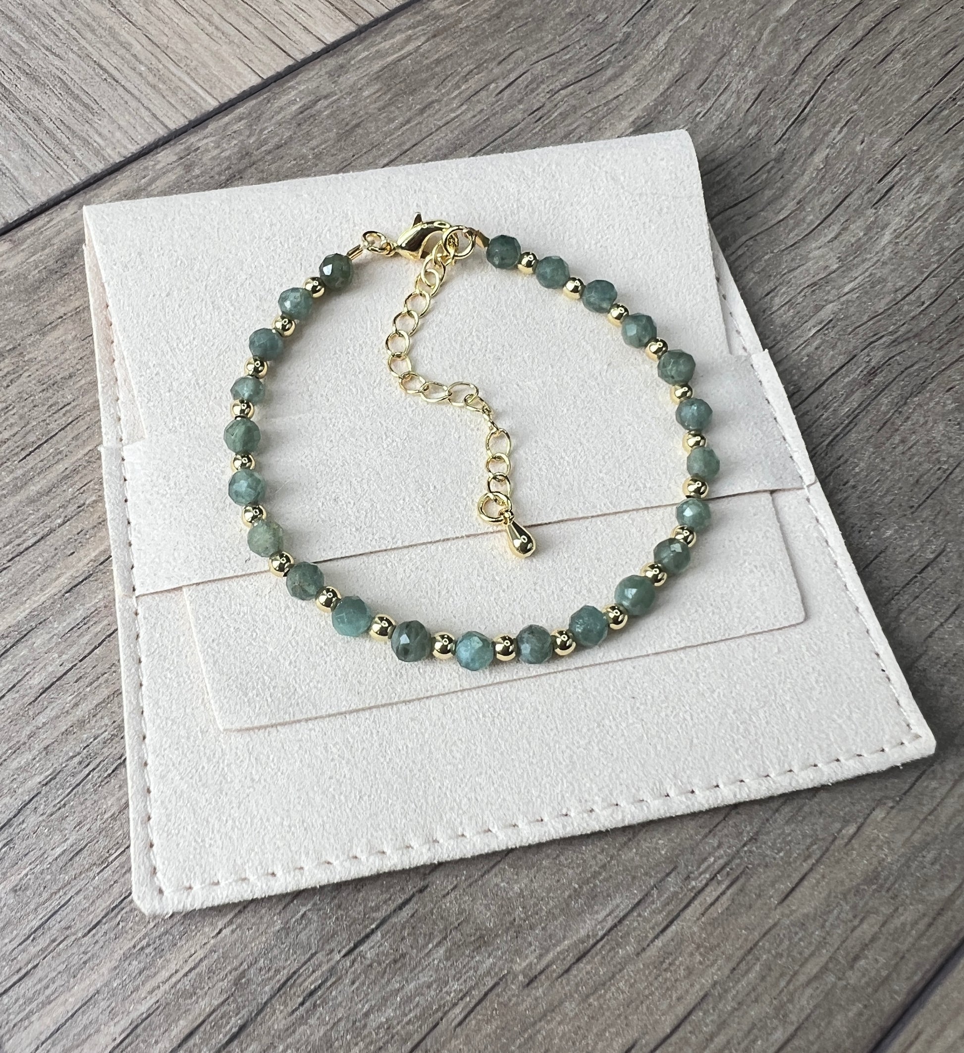 Green Apatite Bracelet