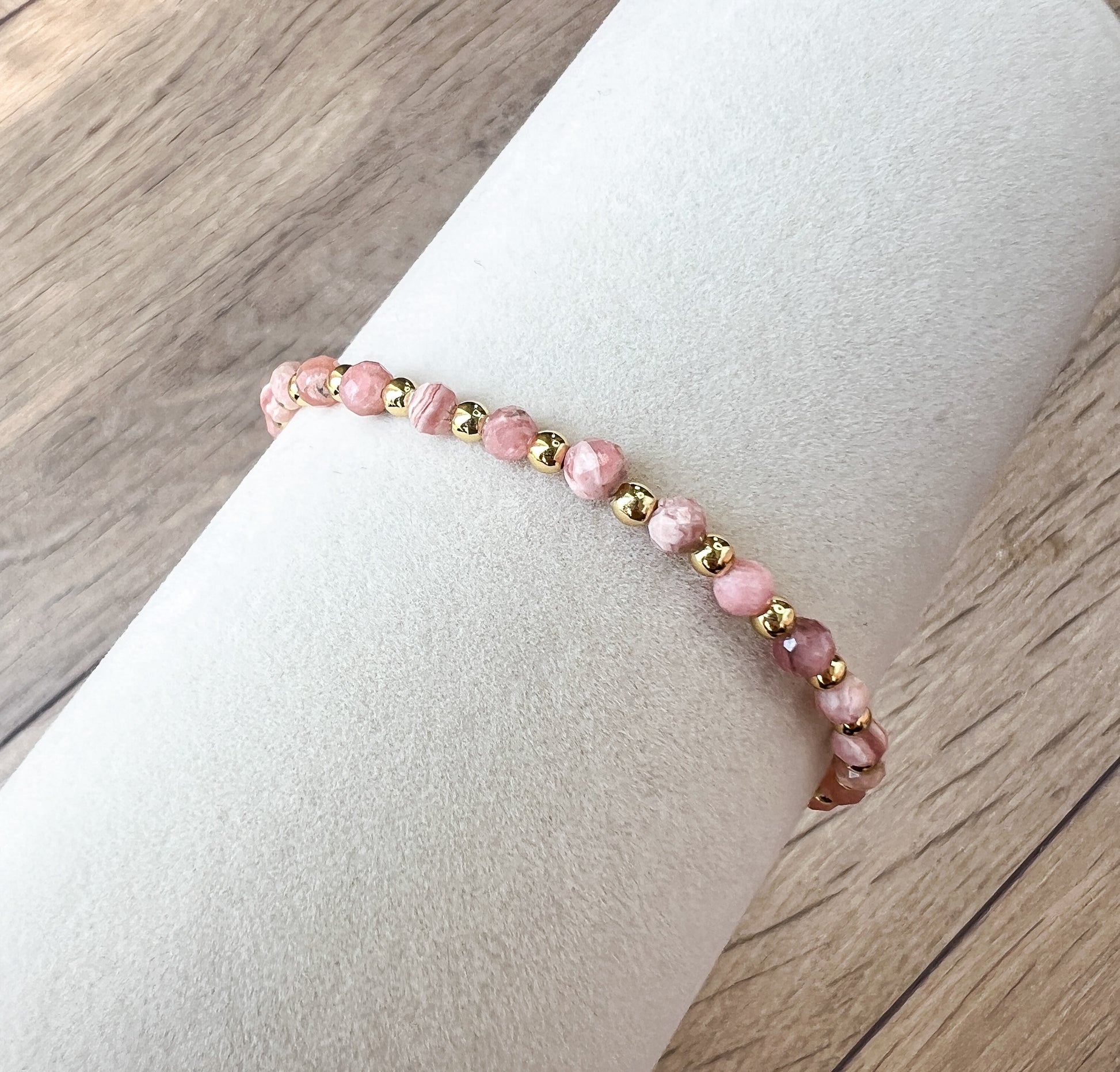 Rhodochrosite Bracelet (Rare)