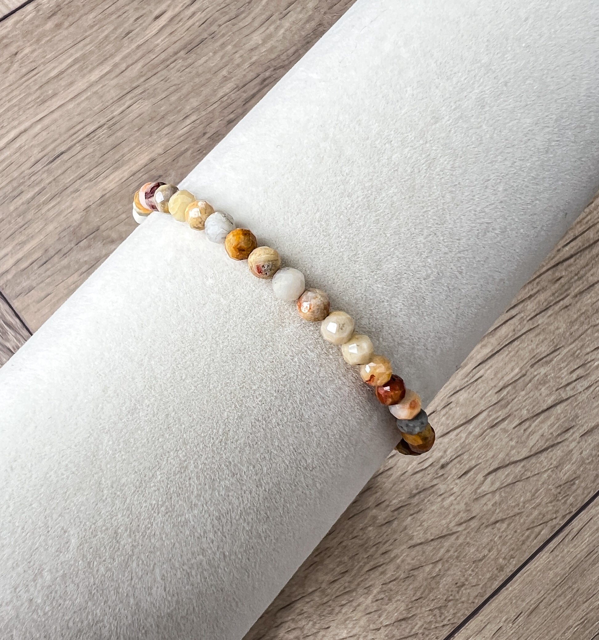 Crazy Lace Agate Bracelet
