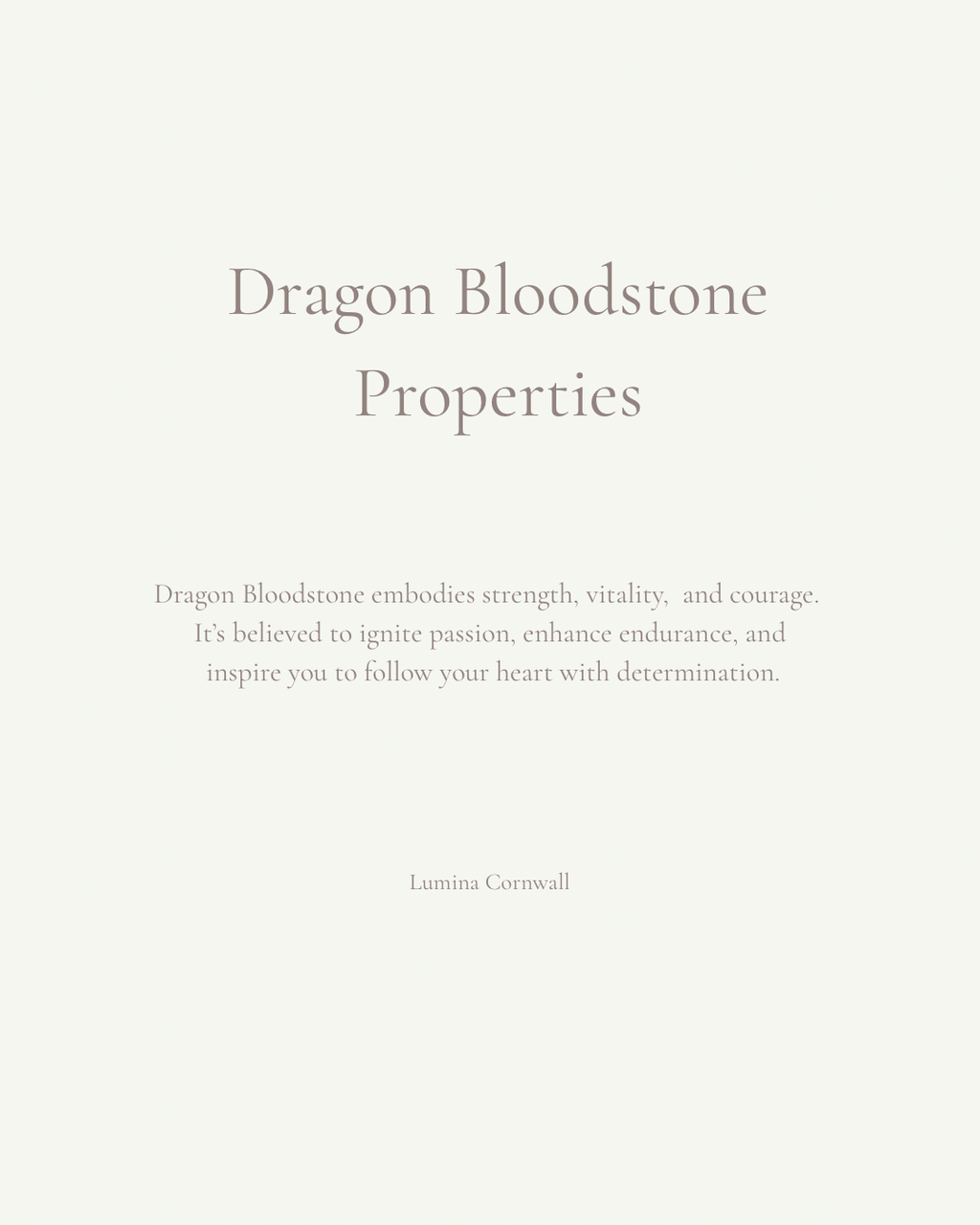 Dragon Bloodstone Ring