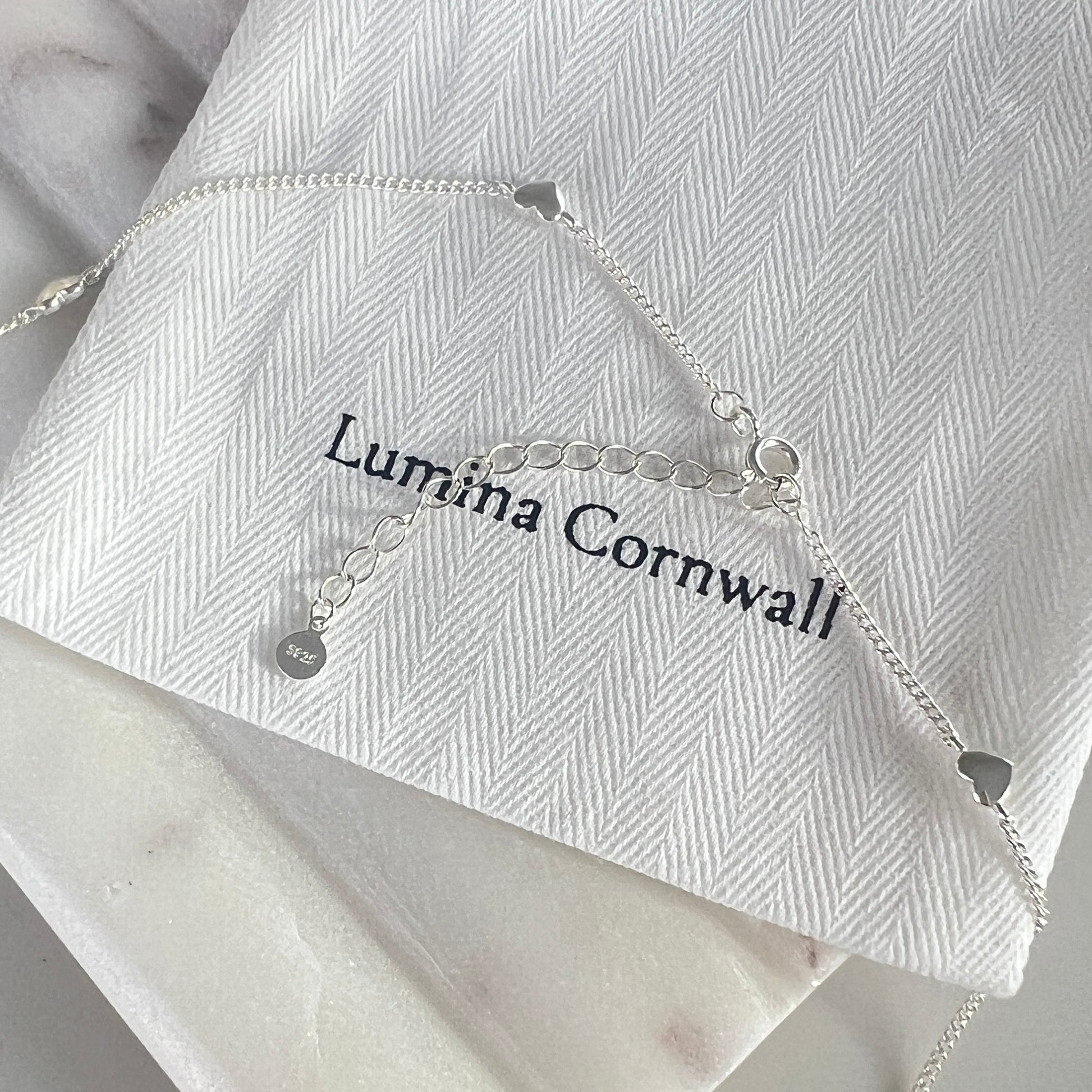 Dainty Heart Necklace | Sterling Silver