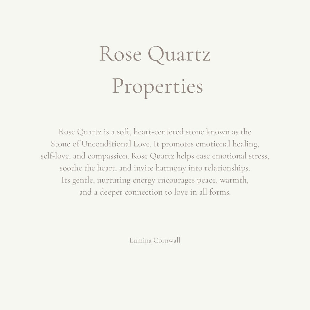 Rose Quartz Star - Mini Crystal