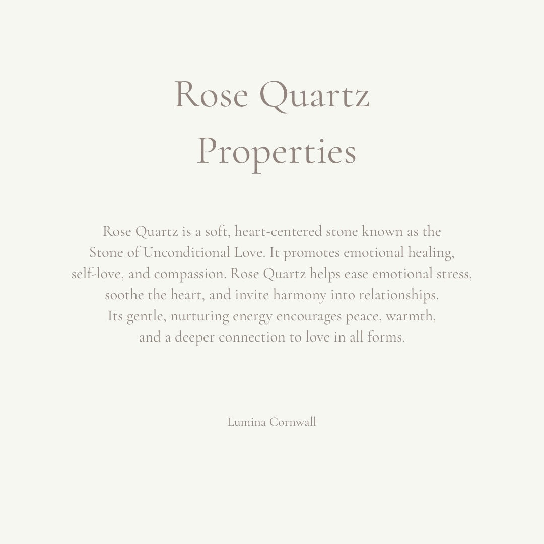 Rose Quartz Star - Mini Crystal