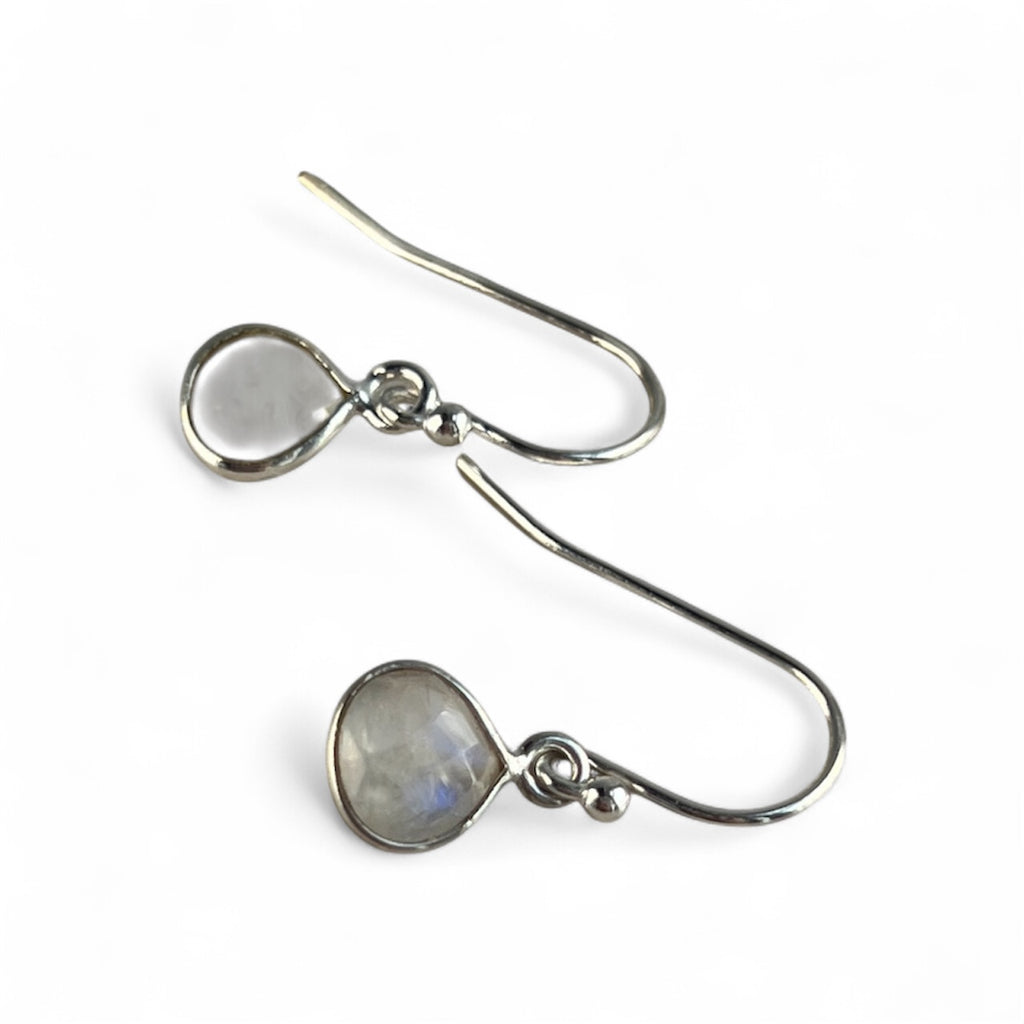 Rainbow Moonstone Earrings