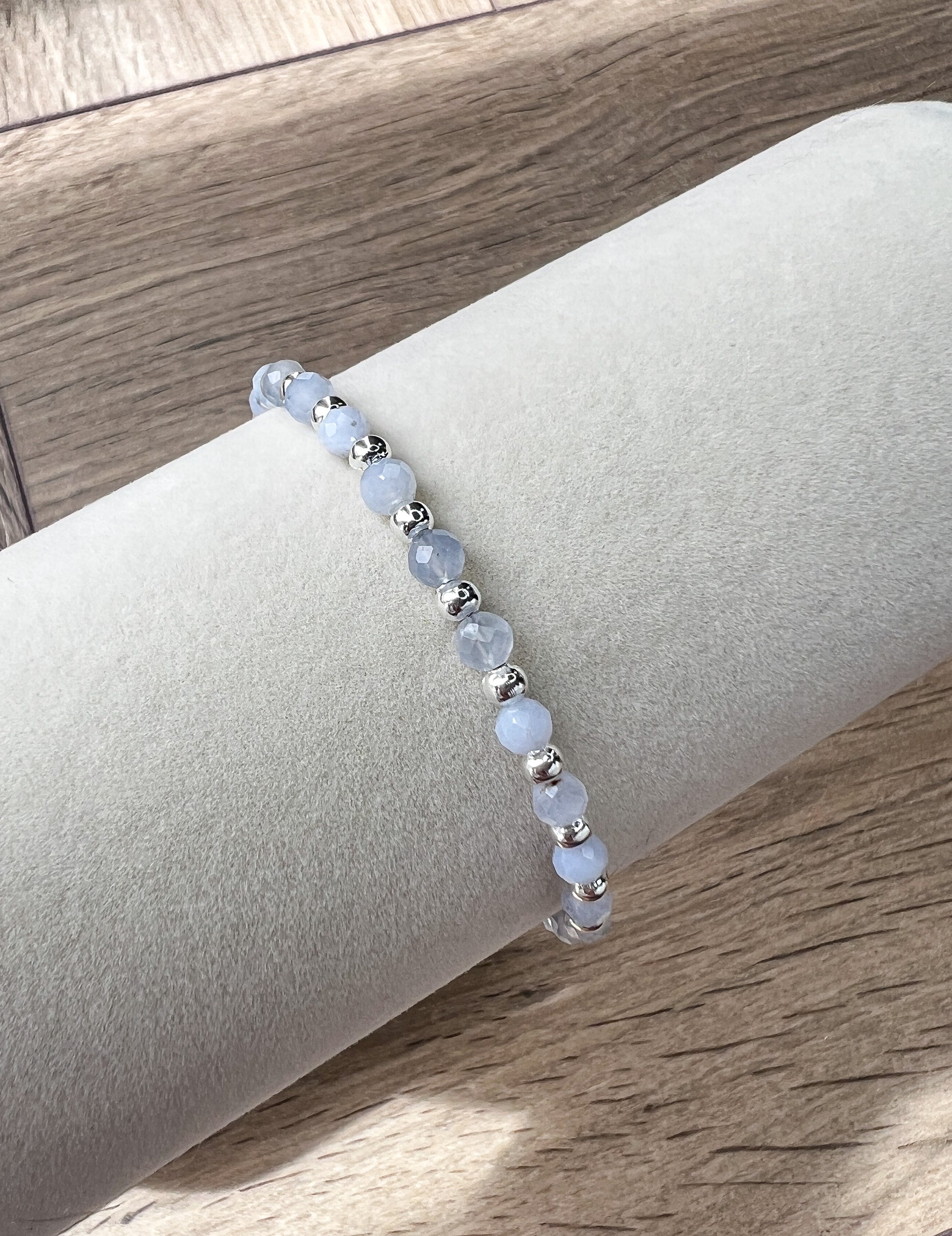 Blue Lace Agate Bracelet