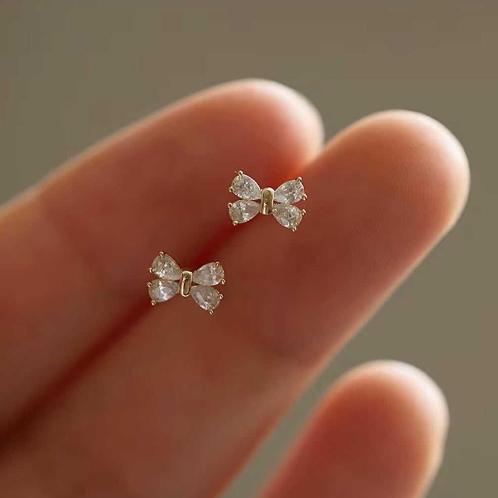 Bow Stud Earrings
