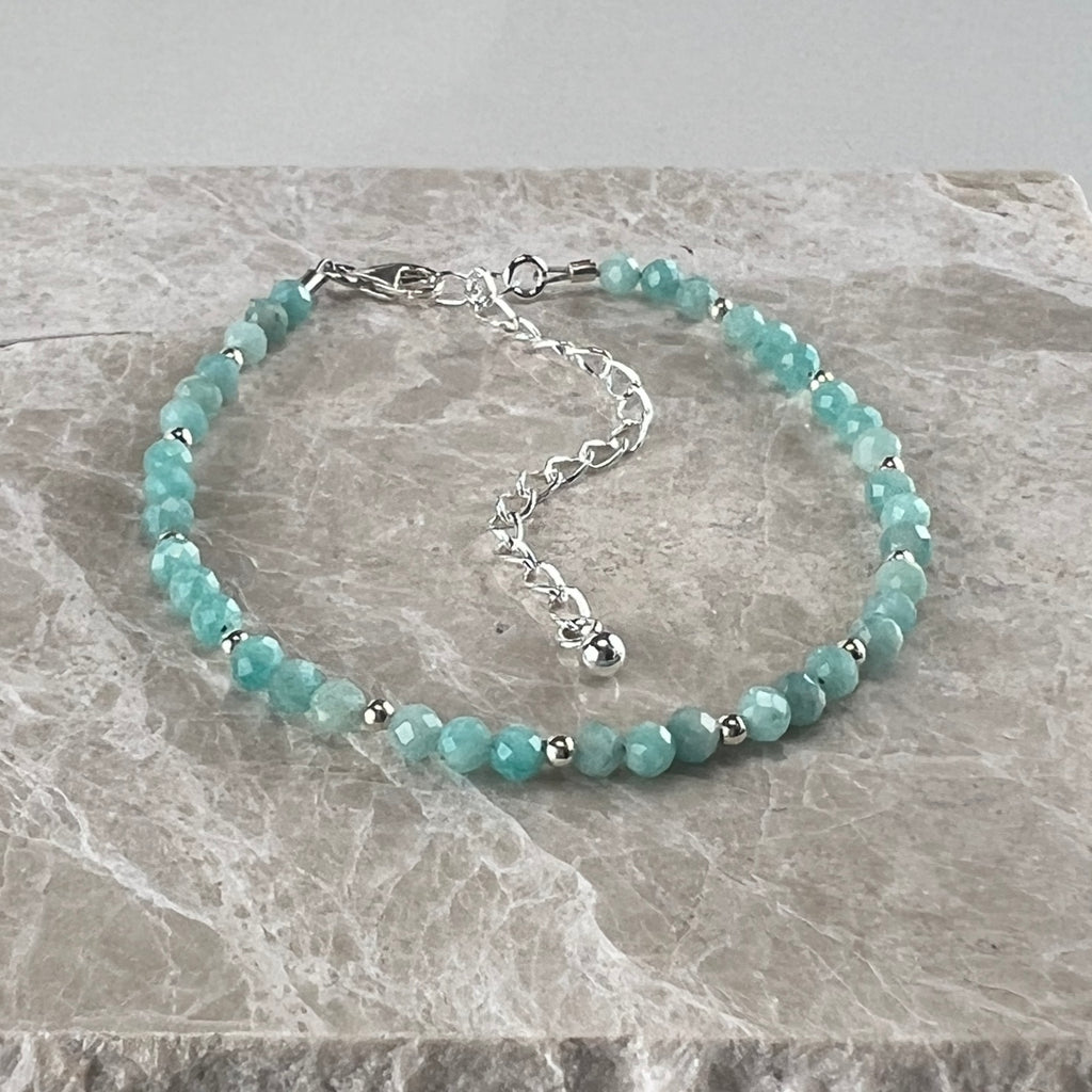 Amazonite Dainty Bracelet
