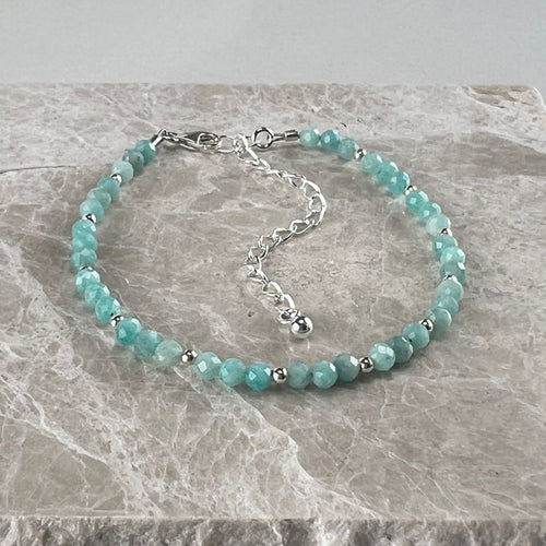 Amazonite Dainty Bracelet