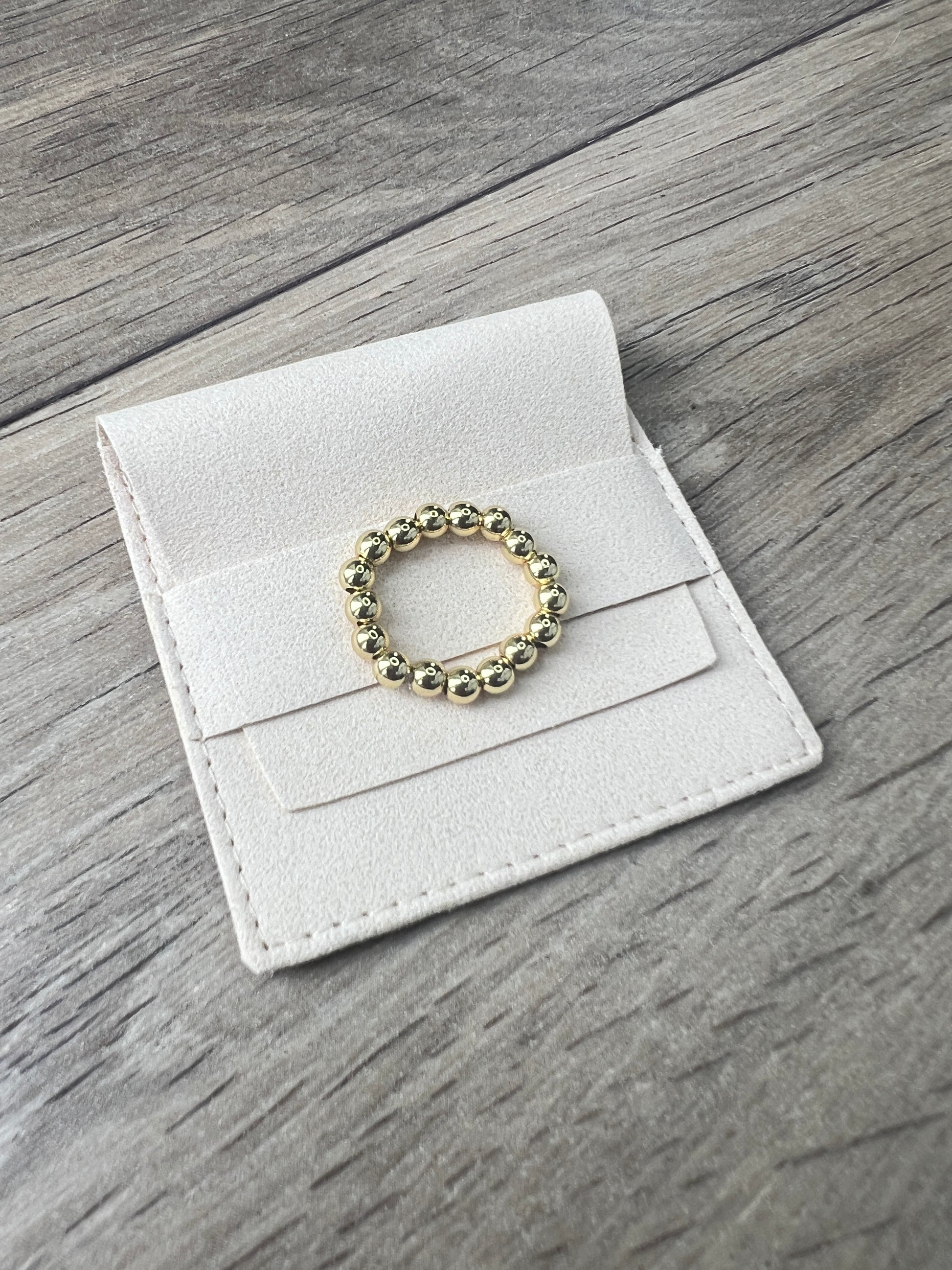 Classic Beaded Ring
