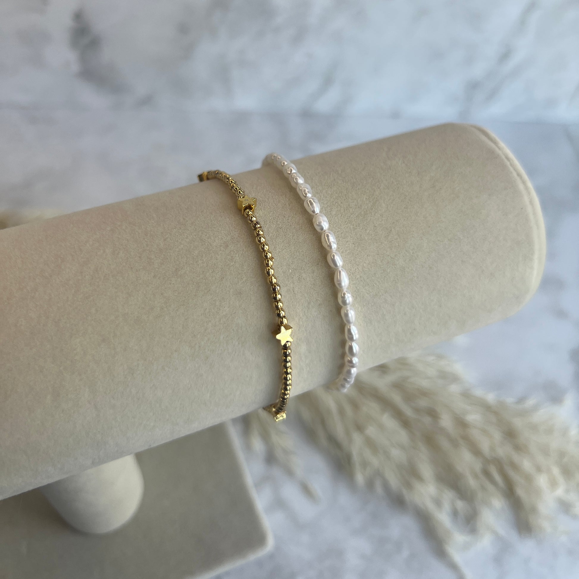 18k Gold-Plated Star Bracelet