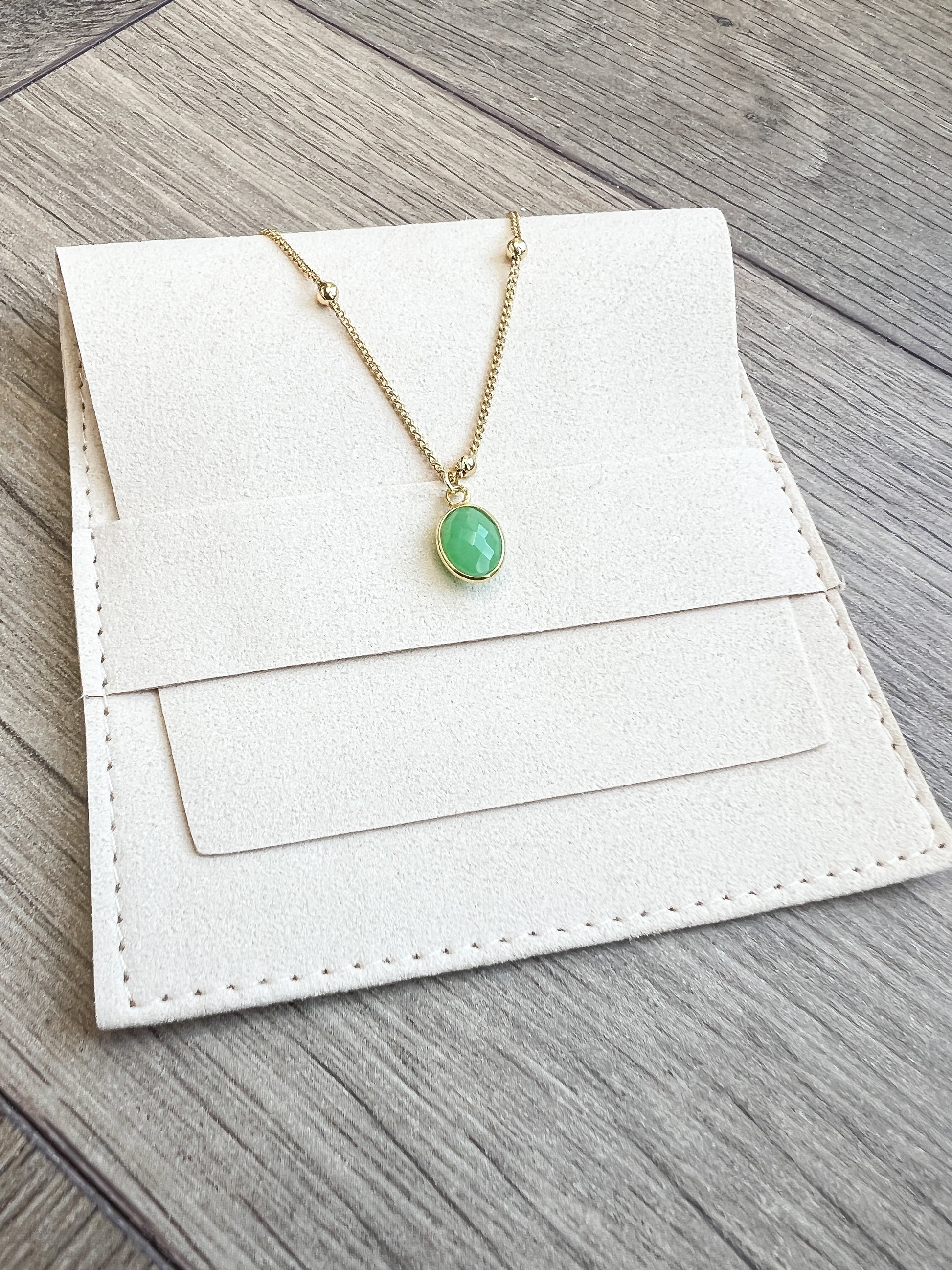 Green Chrysoprase Necklace