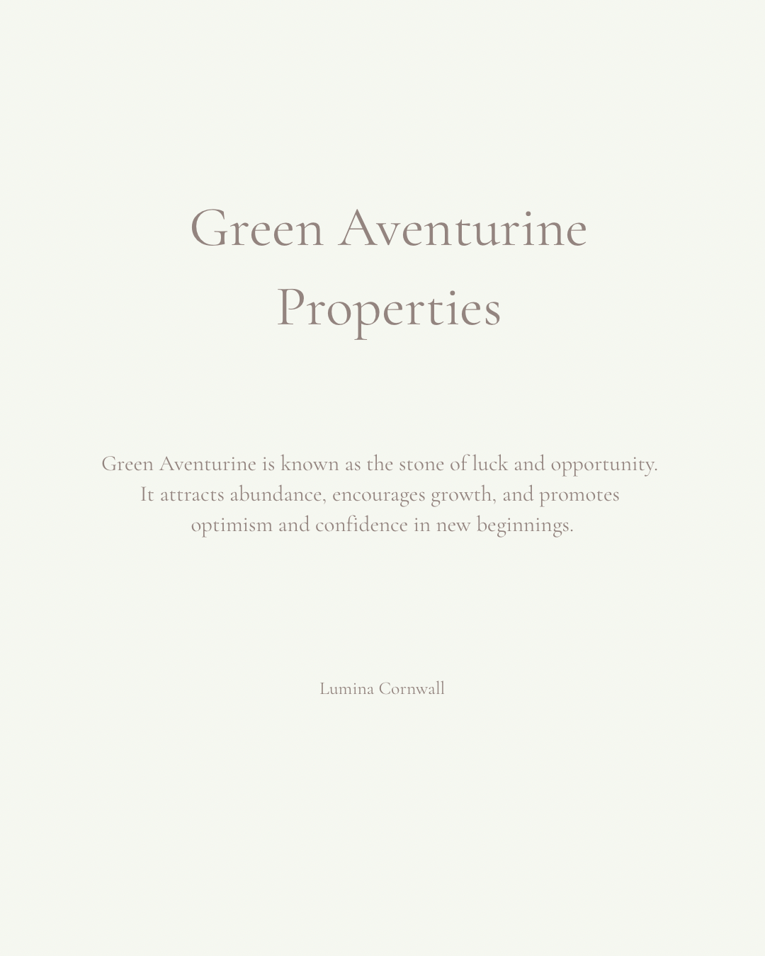 Green Aventurine Ring