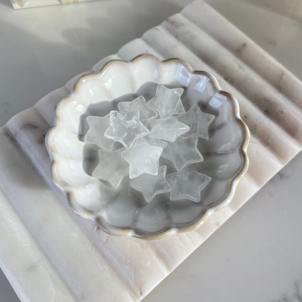 Clear Quartz Star - Mini Crystal