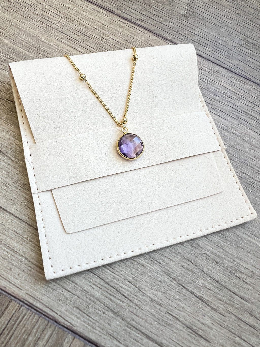Lavender Amethyst Necklace