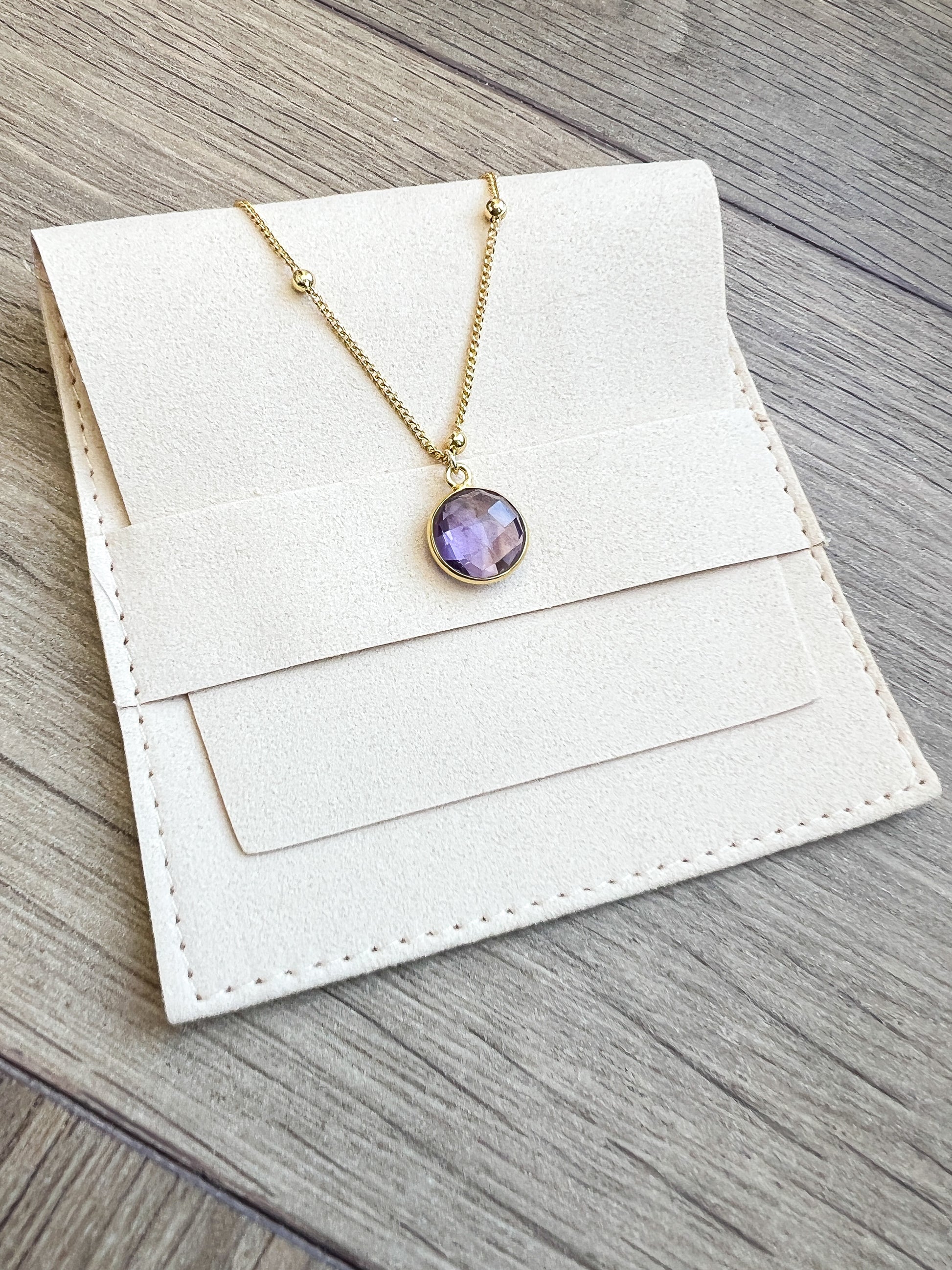 Lavender Amethyst Necklace