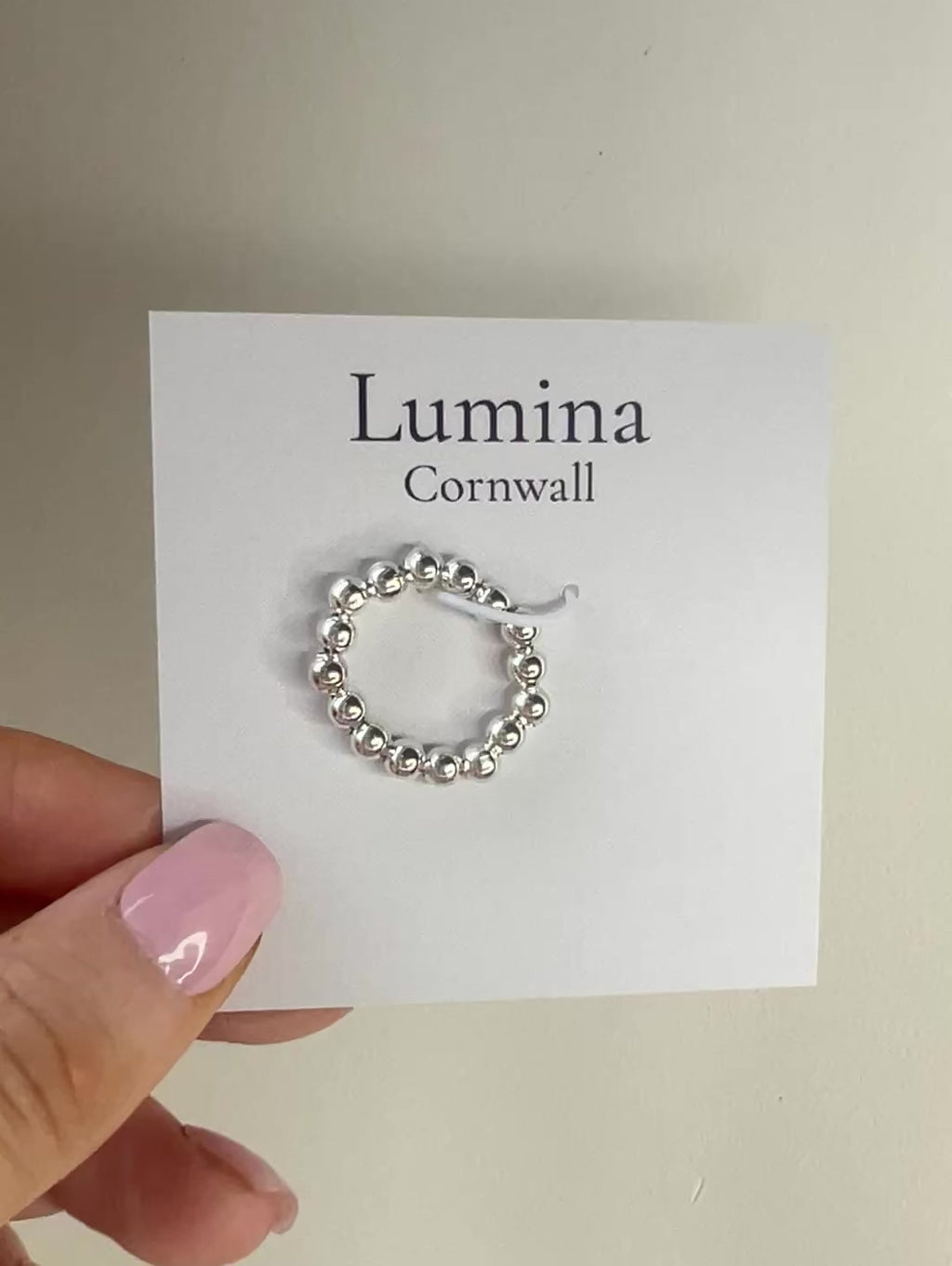 Classic Beaded Ring