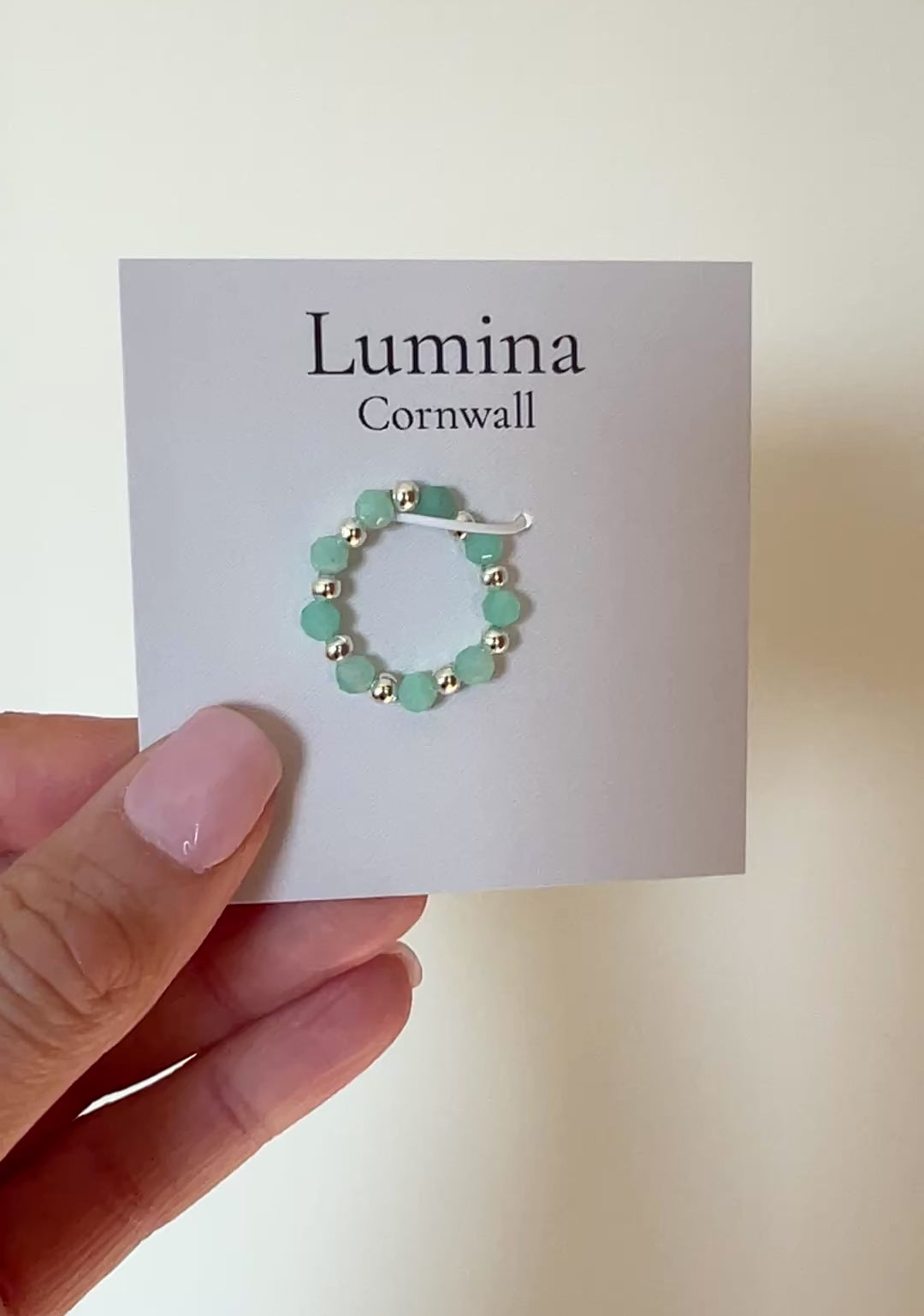 Amazonite Ring