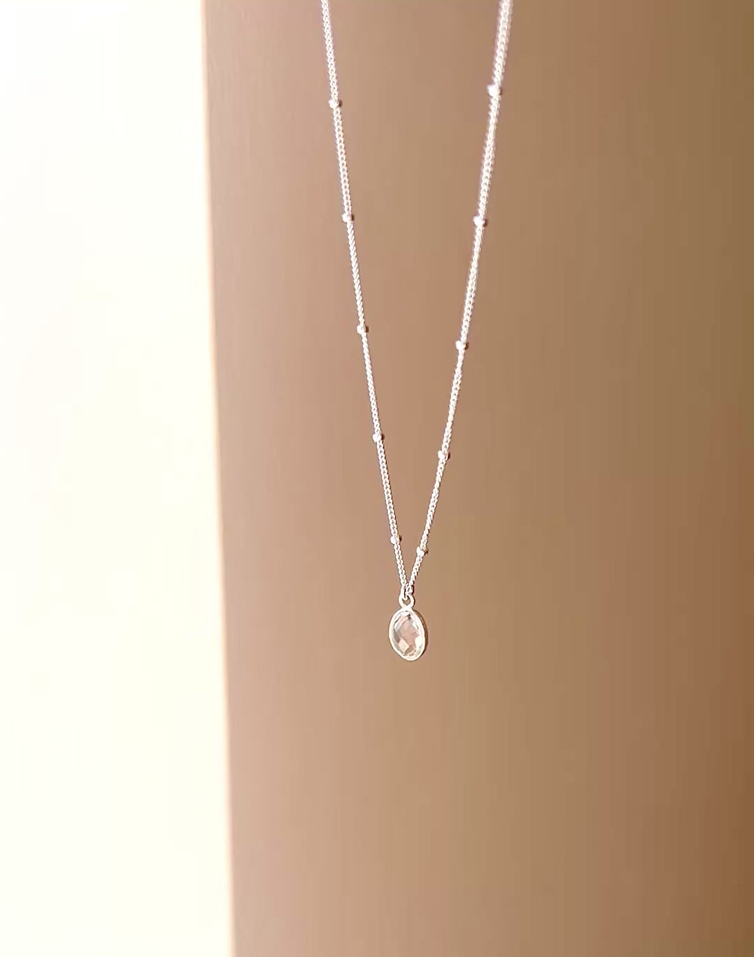 Clear Quartz Necklace
