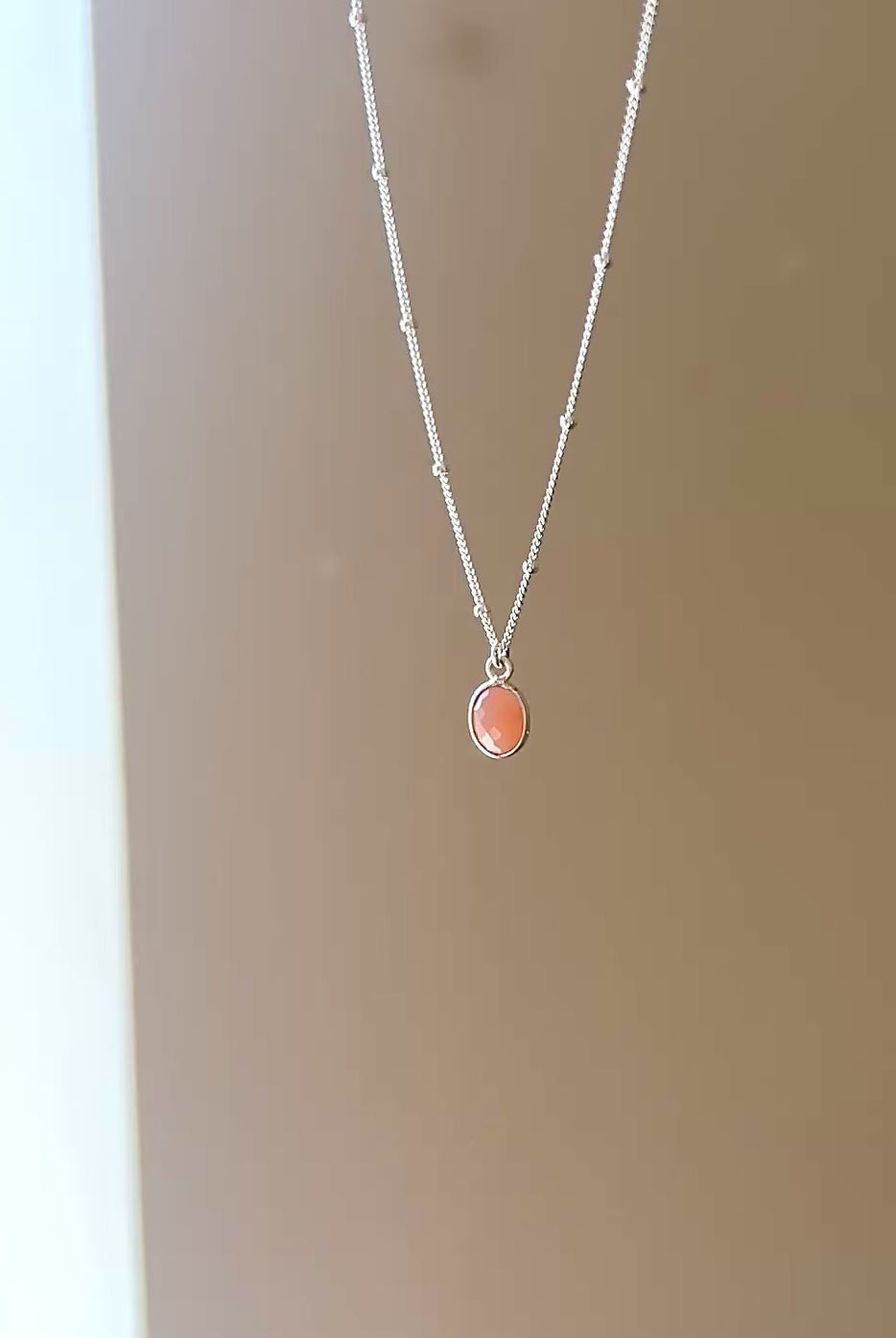 Pink Opal Necklace