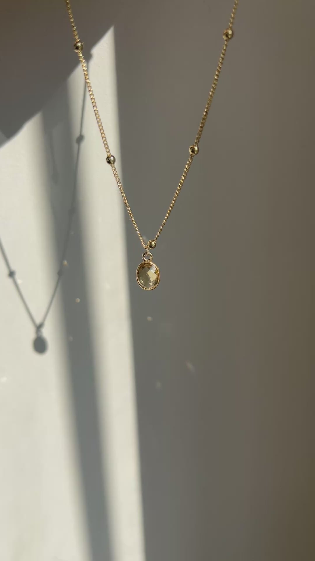 Citrine Necklace