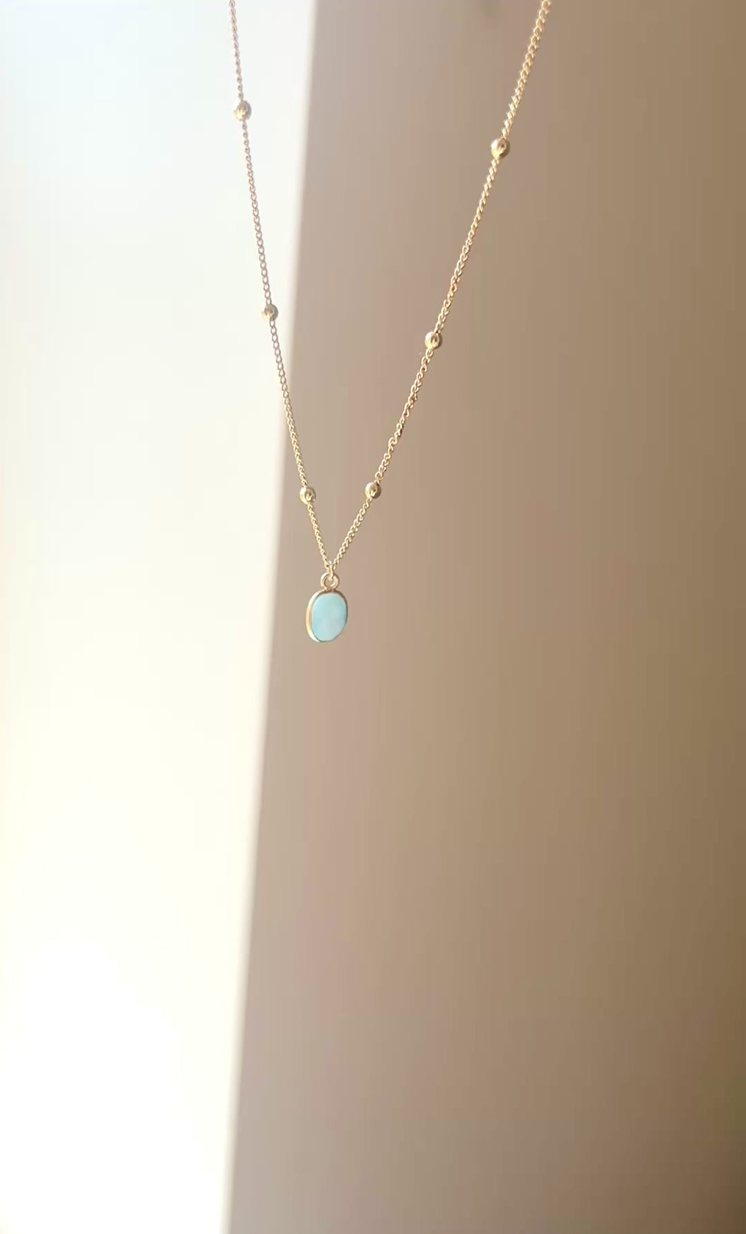 Larimar Necklace